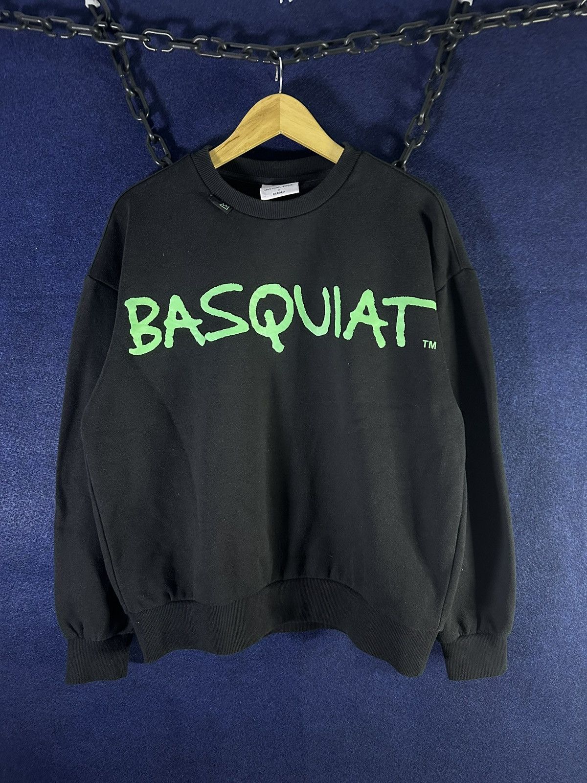 Jean-Michel Basquiat Rare Crewneck JMB/Jean Michel Basquiat x CLRIDE.n Size US L / EU 52-54 / 3 - 1 Thumbnail