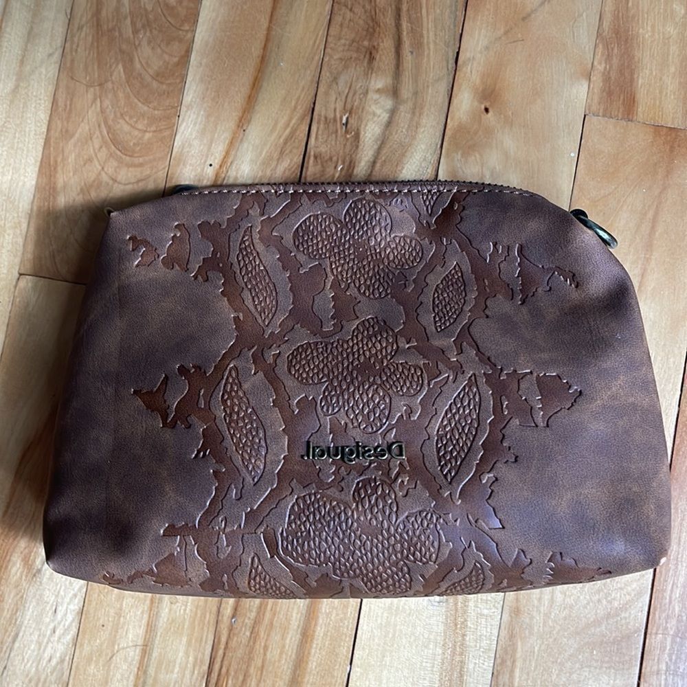 Desigual Desigual vegan embossed leather, studded shoulder bag. Matc Size ONE SIZE - 7 Thumbnail