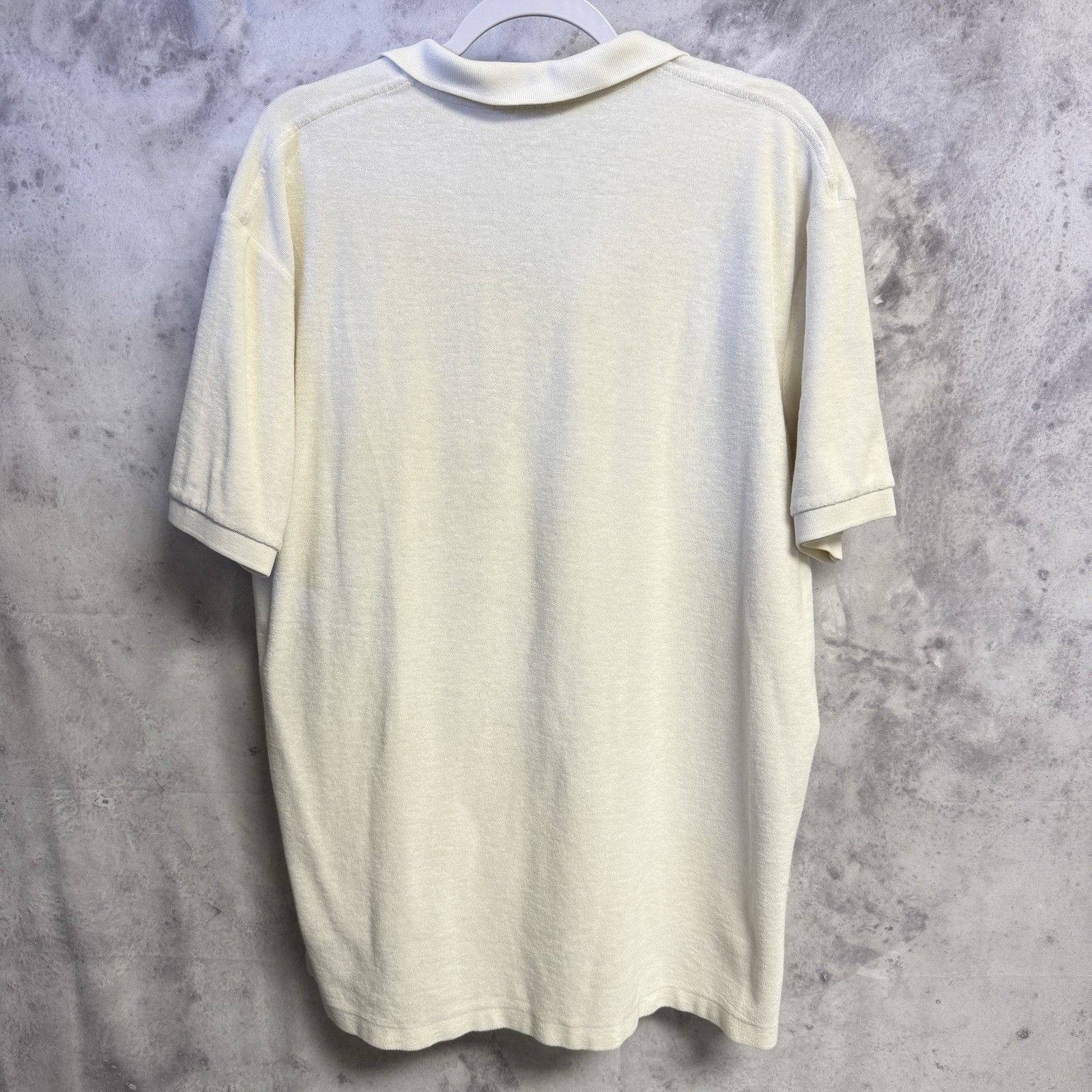 Polo Ralph Lauren Ralph Lauren Polo Terry Cloth Shirt Mens XL 25x28 White Shor Size US XL / EU 56 / 4 - 2 Thumbnail