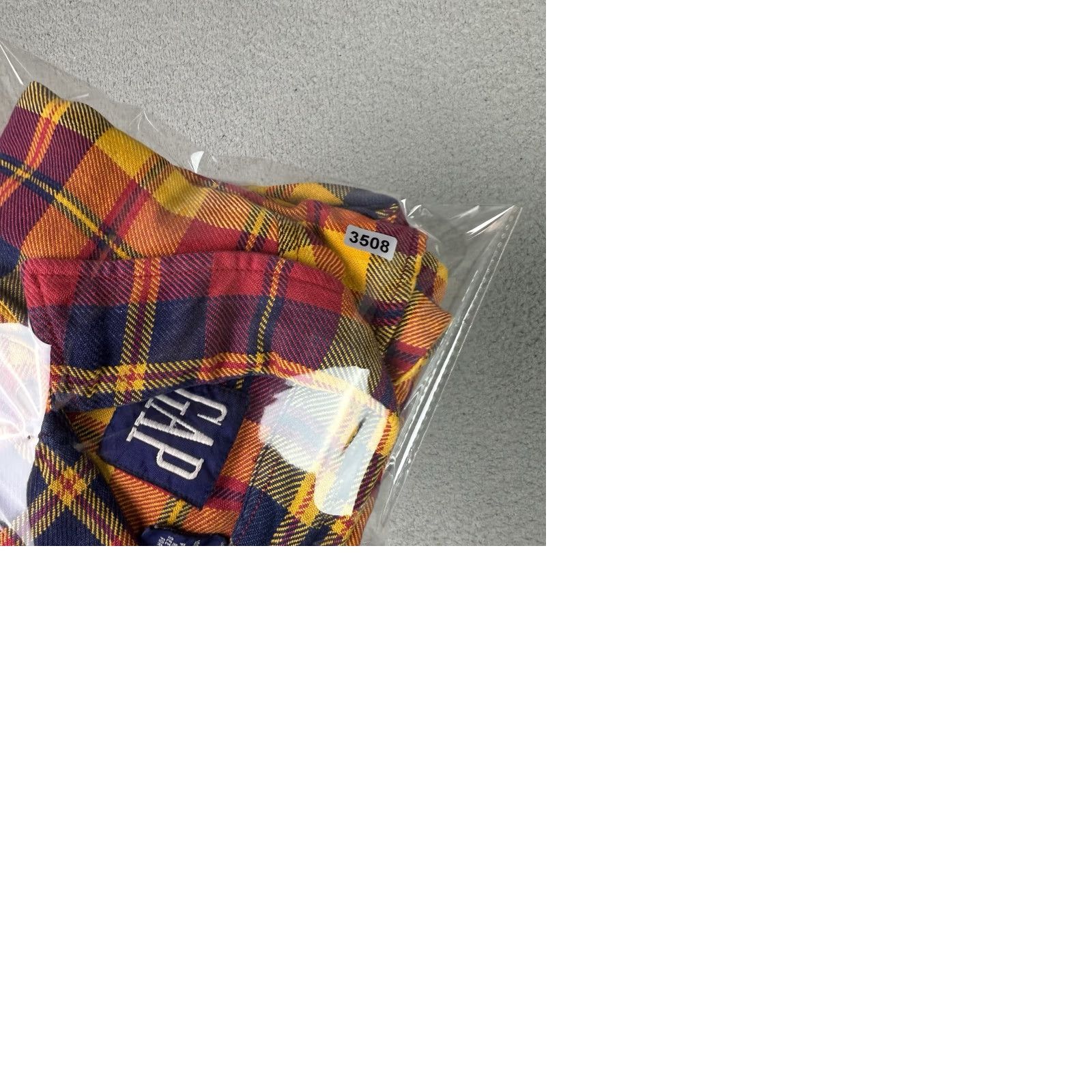 Gap VINTAGE Gap Shirt Mens S Red Heavy Flannel Plaid Button-Down Long Sleeve 90s Size US S / EU 44-46 / 1 - 9 Thumbnail