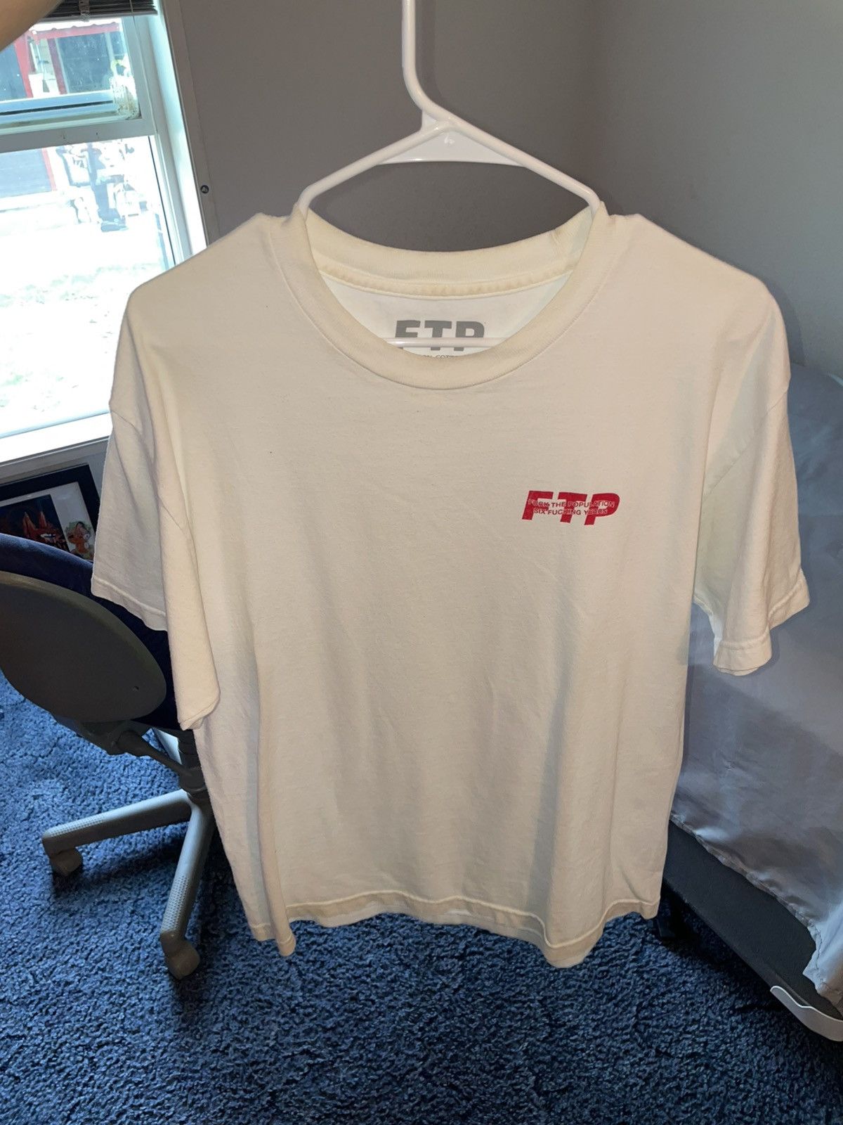 Fuck The Population FTP Six 6 Year Anniversary Tee Shirt Size Large Size US L / EU 52-54 / 3 - 9 Thumbnail
