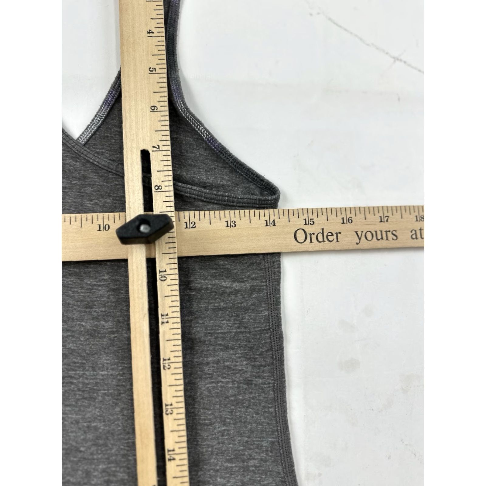 Lululemon Lululemon Tank Women’s S Grey Racerback Top Shirt Size S / US 4 / IT 40 - 6 Thumbnail