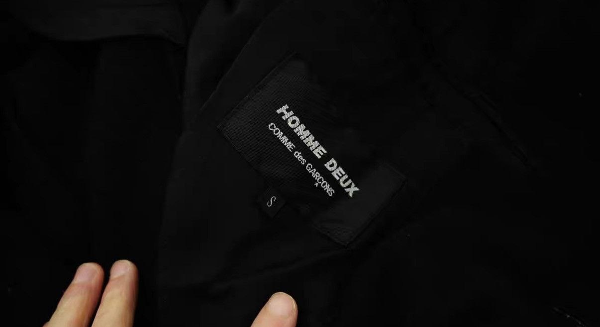 Comme des Garcons Comme des Garçons Wool Collarless Jacket Size US S / EU 44-46 / 1 - 8 Thumbnail