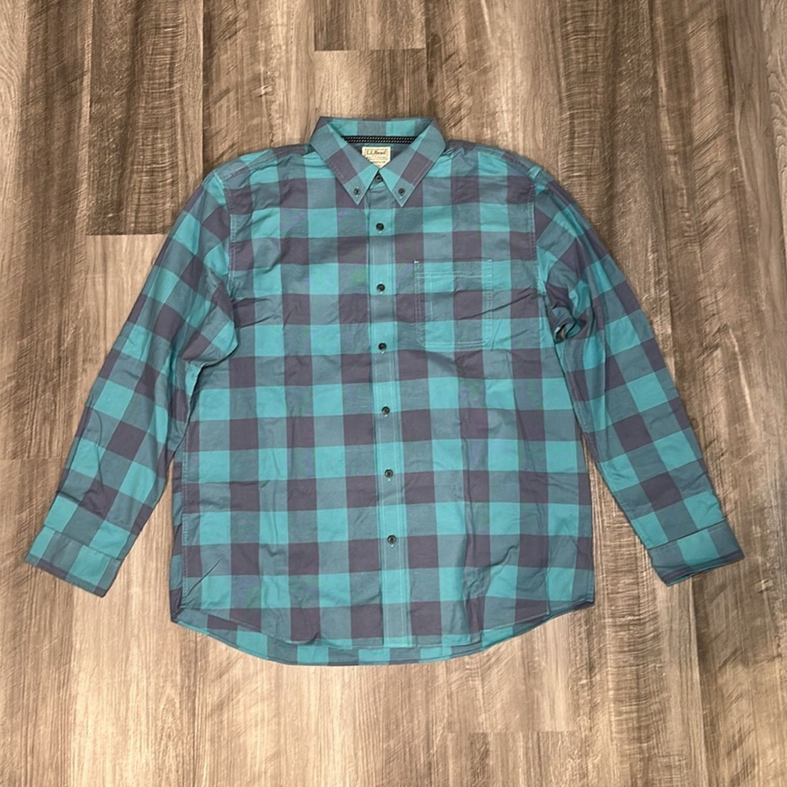 L.L. Bean L.L. Bean Traditional Fit Long Sleeve - Large Regular Size US L / EU 52-54 / 3 - 2 Thumbnail