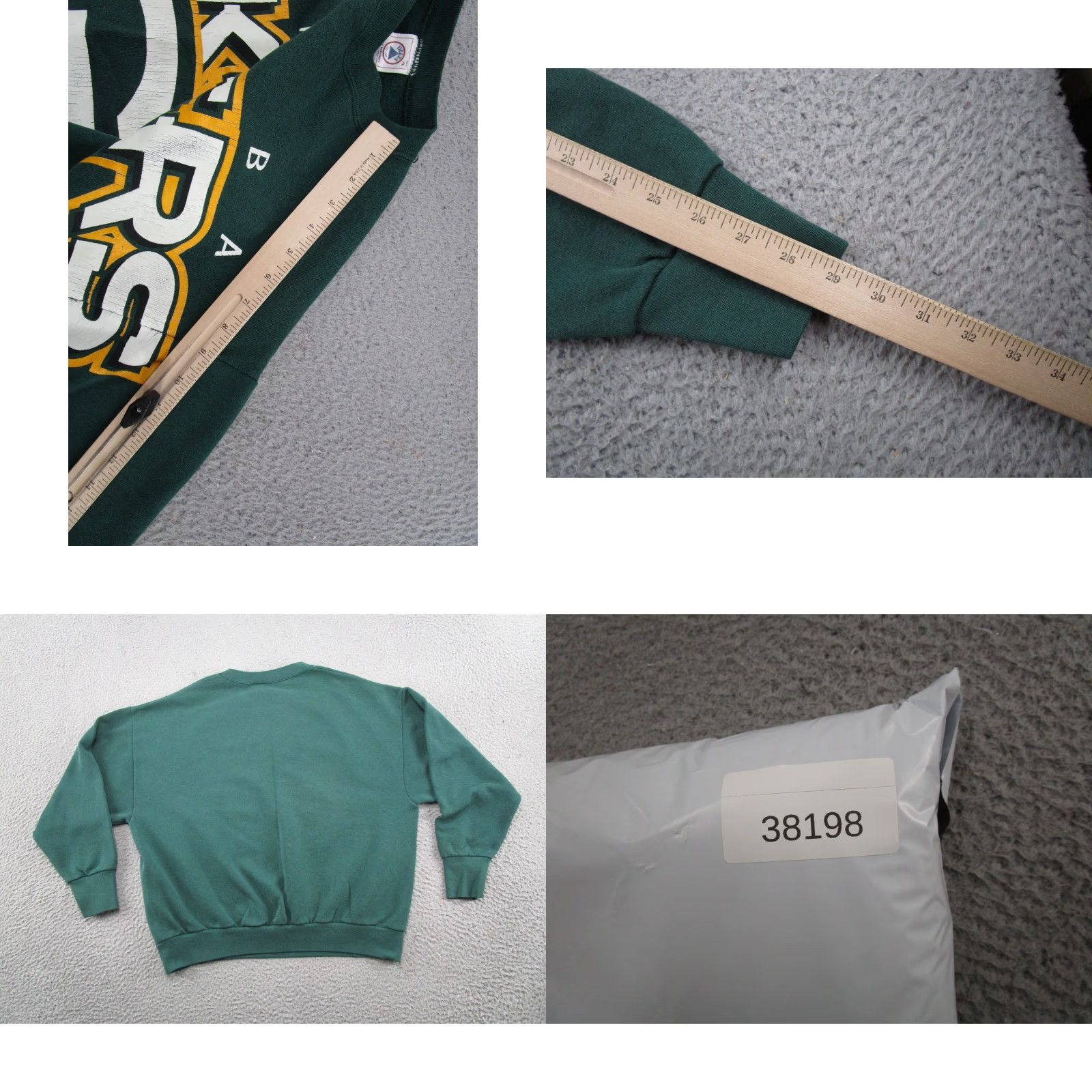 Delta VINTAGE 1997 Green Bay Packers NFL On Fox Sweatshirt XL 1990s Cotton Mens NFL Shirt Size US XL / EU 56 / 4 - 9 Thumbnail