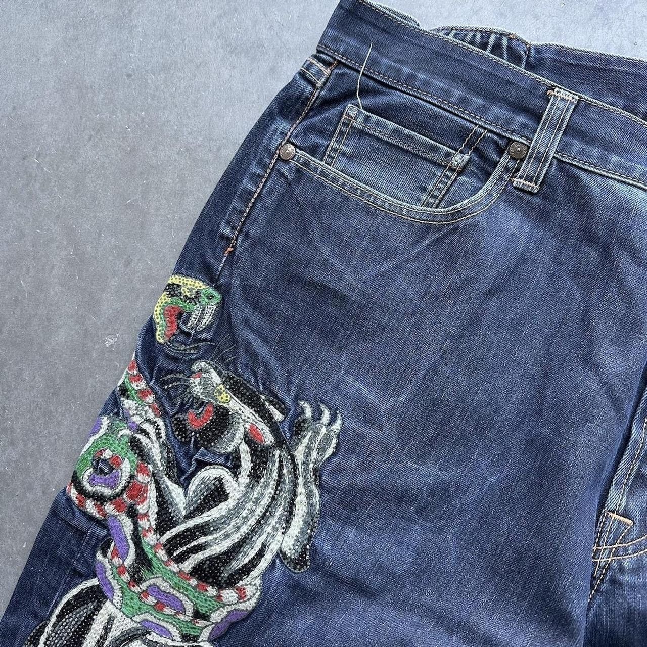 Ed Hardy super sick grail ed hardy baggy jeans Size US 44 / EU 60 - 6 Thumbnail