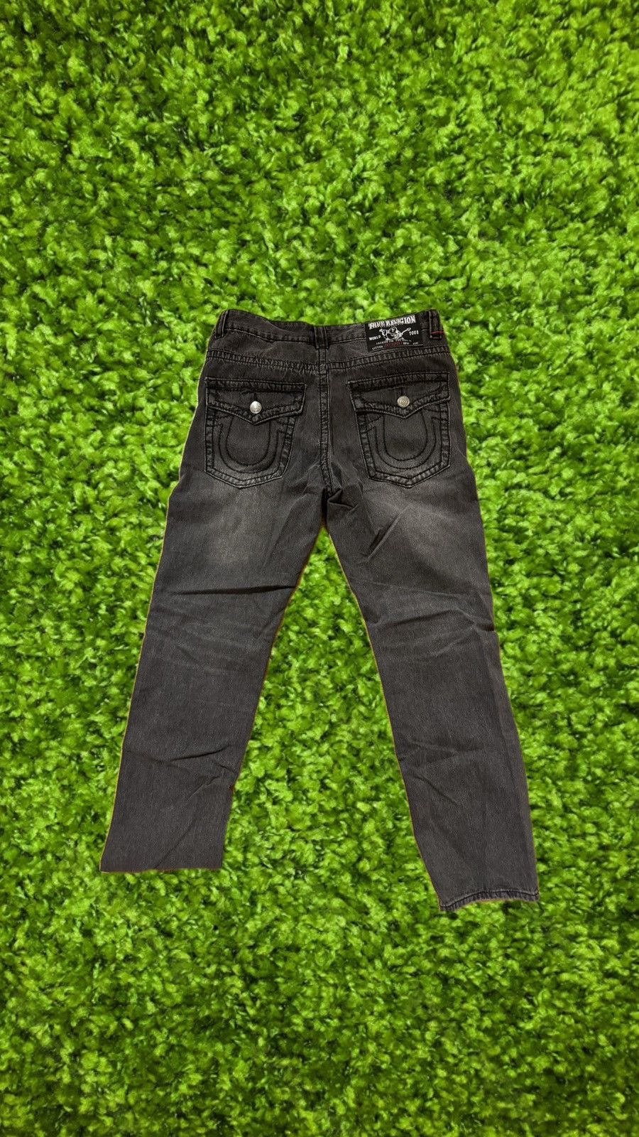 True Religion TRUE RELIGION GREY DENIM Size US 34 / EU 50 - 2 Thumbnail