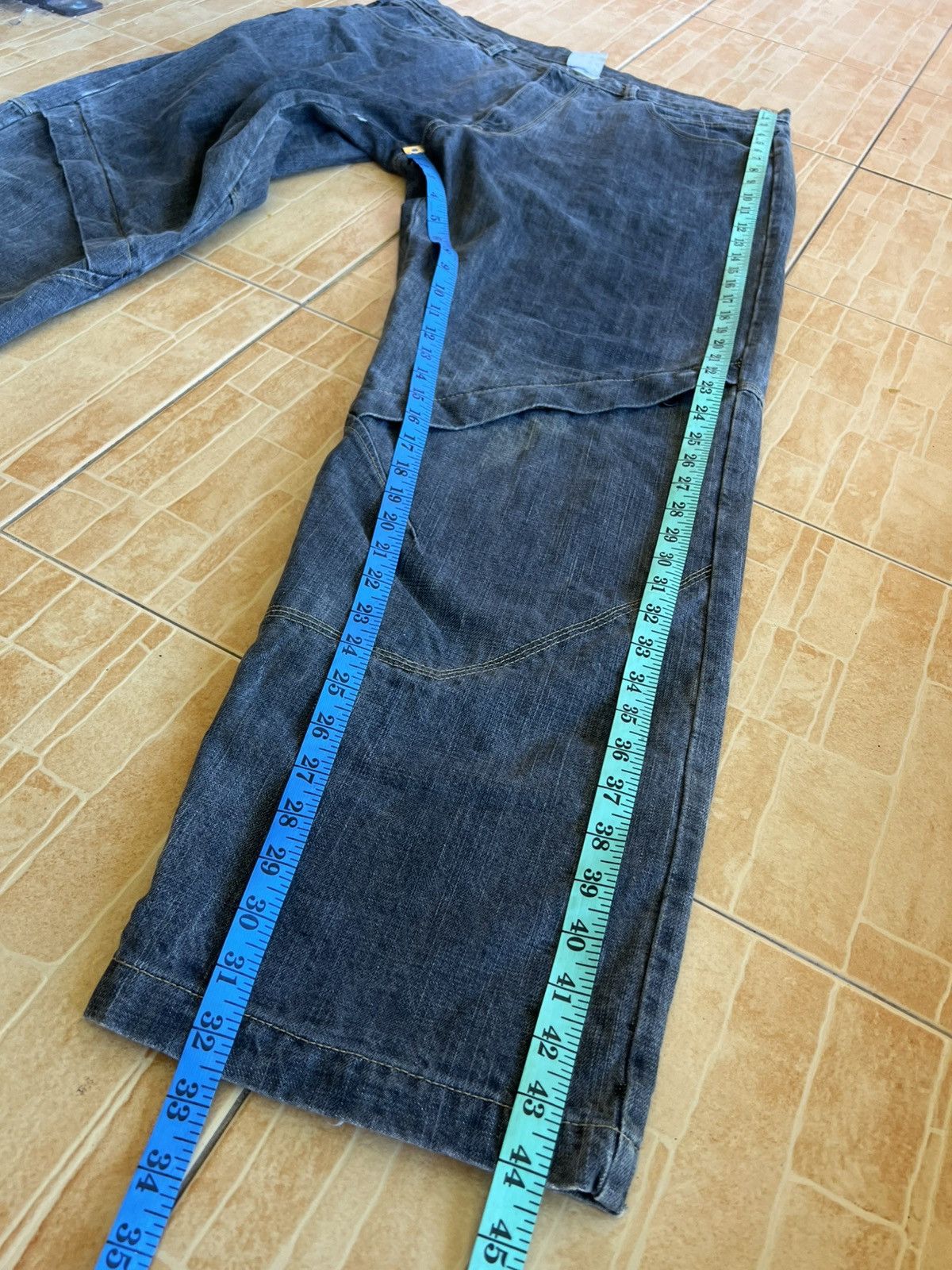 If Six Was Nine Vintage Masterpiece Jean By Hectic Japan Size US 38 / EU 54 - 4 Thumbnail