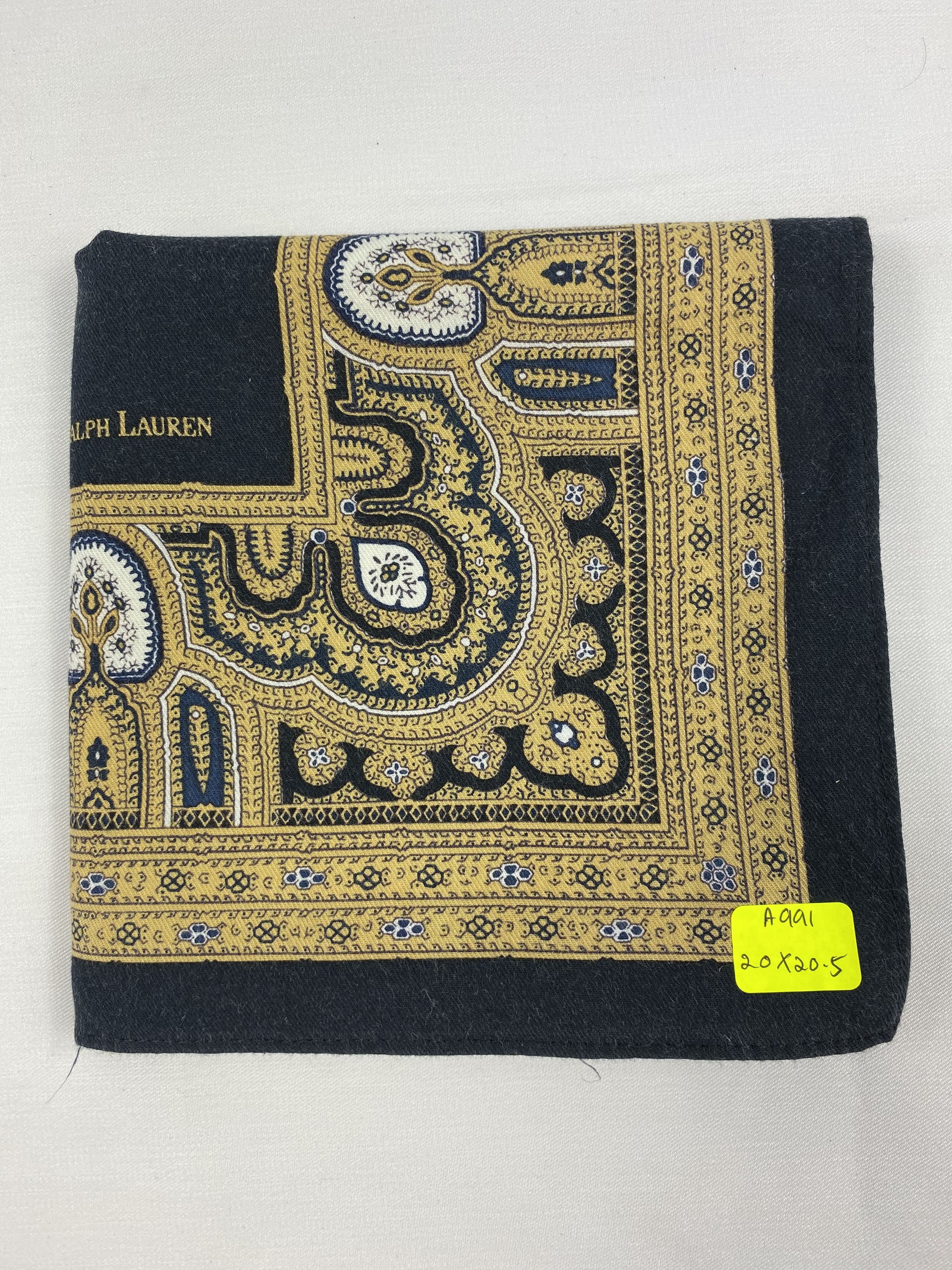 Polo Ralph Lauren × Vintage Polo Ralph Lauren Handkerchief / Bandana / Neckerchief Size ONE SIZE - 6 Thumbnail