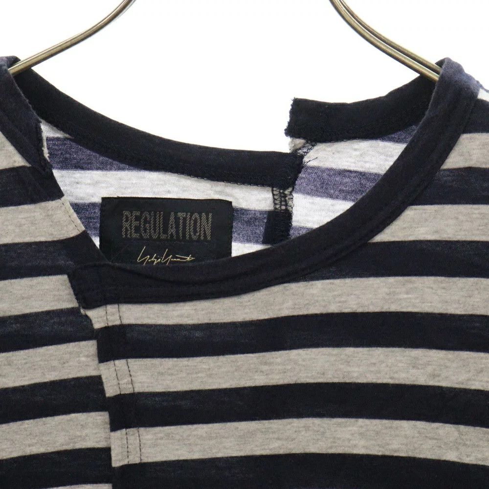 Yohji Yamamoto REGULATION Yohji Yamamoto MEN Border short sleeve T-shirt Size US S / EU 44-46 / 1 - 3 Thumbnail