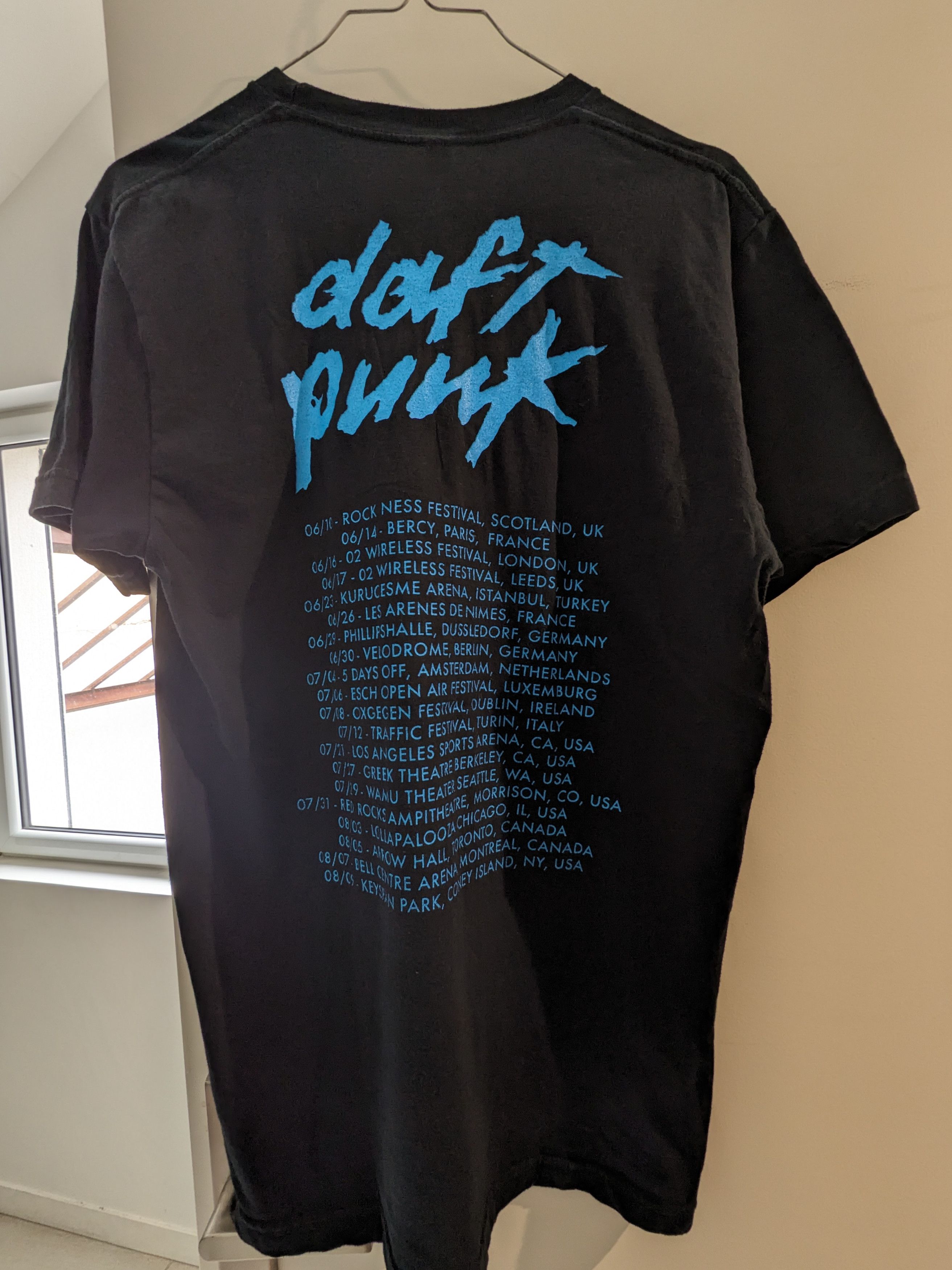 Daft Punk American Apparel T shirt Alive tour 2007