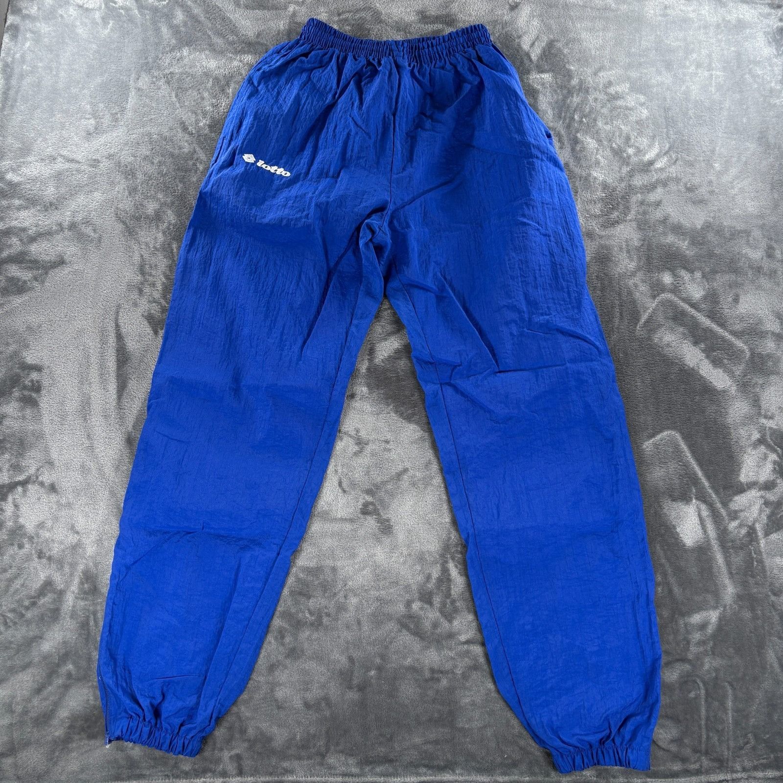 Lotto Sport Vintage Y2K Lotto Soccer Football Blue Athletic Lined Track Size US 26 / EU 42 - 1 Thumbnail