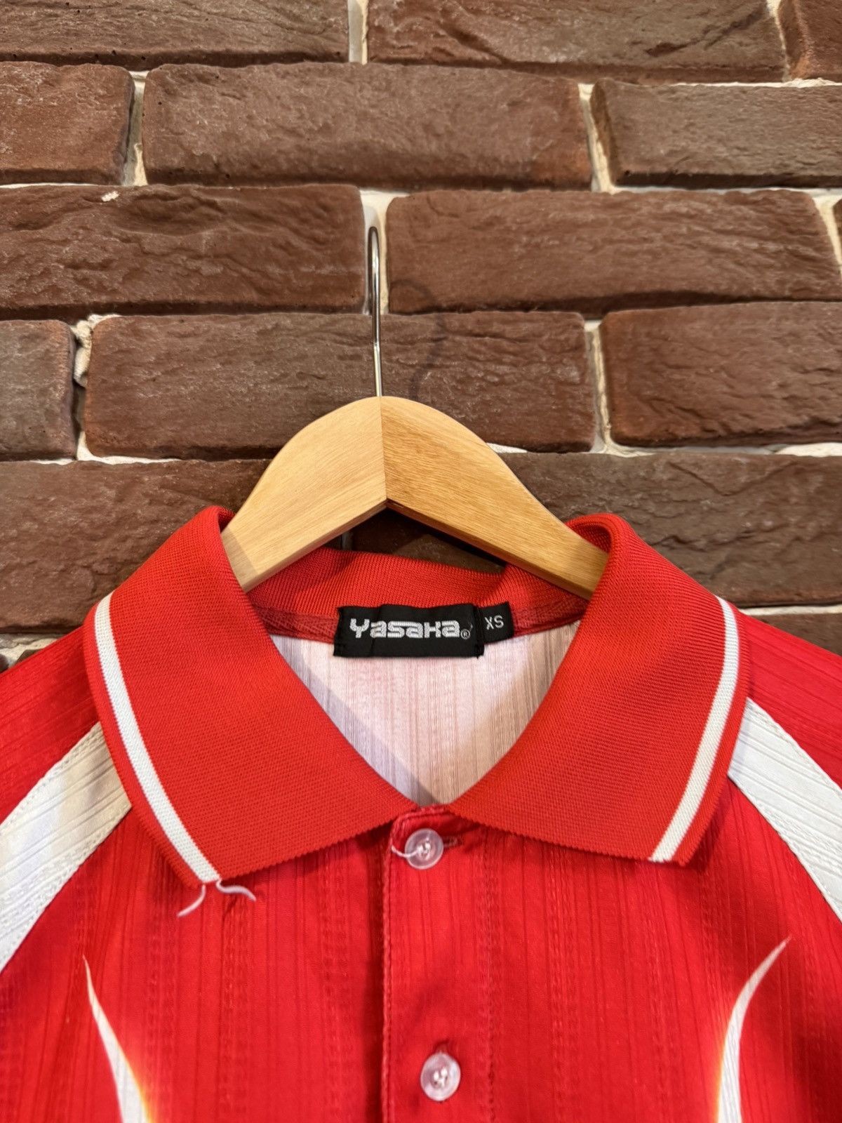 Japanese Brand Rare Vintage Y2K Yasaka Japan vintage flame jersey hype XS Size US XS / EU 42 / 0 - 6 Thumbnail