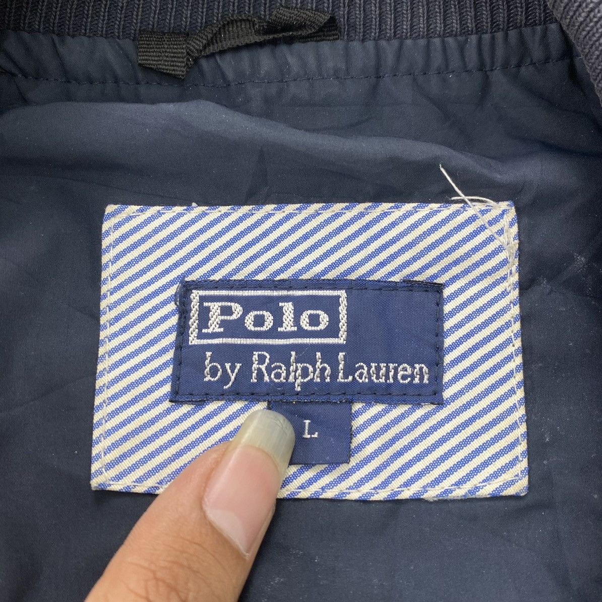 Polo Ralph Lauren Vintage Polo Ralph Lauren Big Pony Nylon Bomber Jacket Size US L / EU 52-54 / 3 - 12 Thumbnail