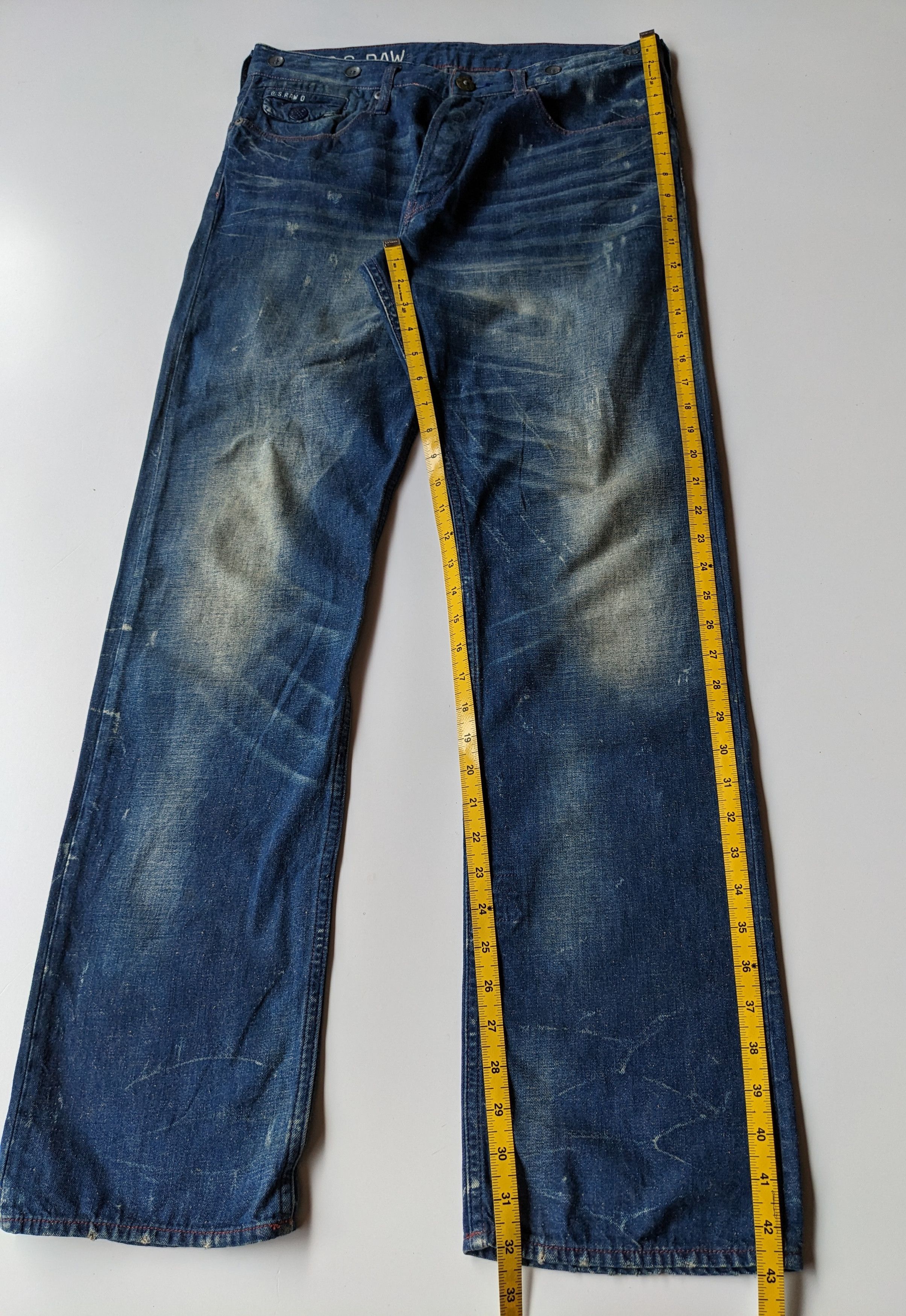 G-Star G Star Raw RE Morris Tapered jeans Size US 34 / EU 50 - 13 Thumbnail