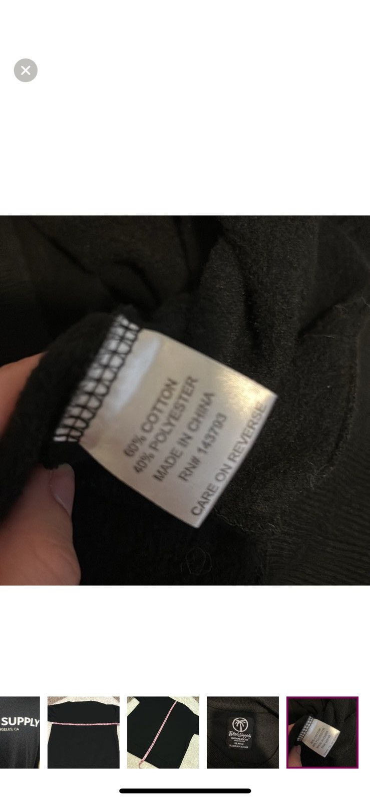 BLVD Blvd supply xl crewneck sweatshirt Size US XL / EU 56 / 4 - 5 Thumbnail