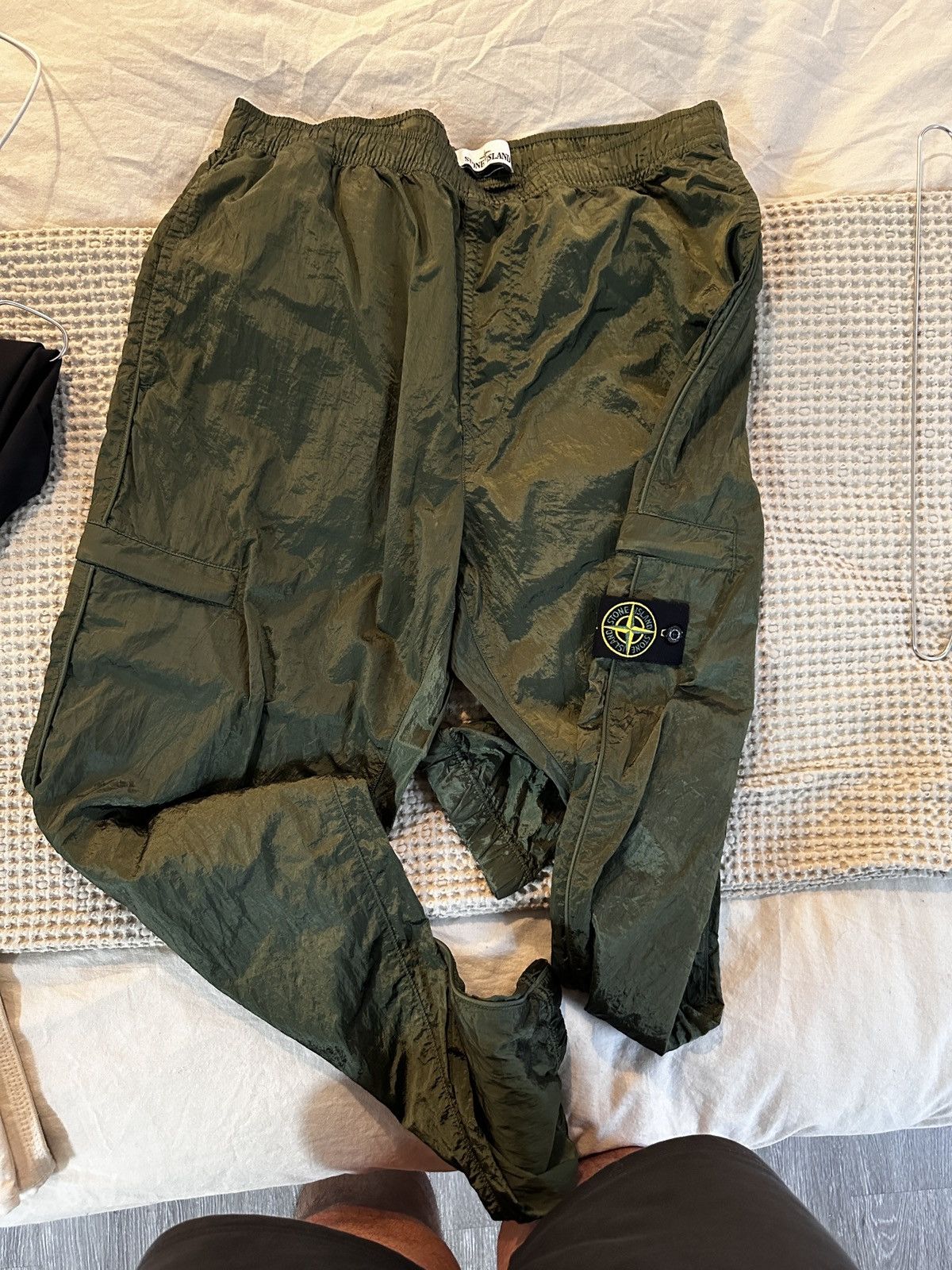 Stone Island nylon pants