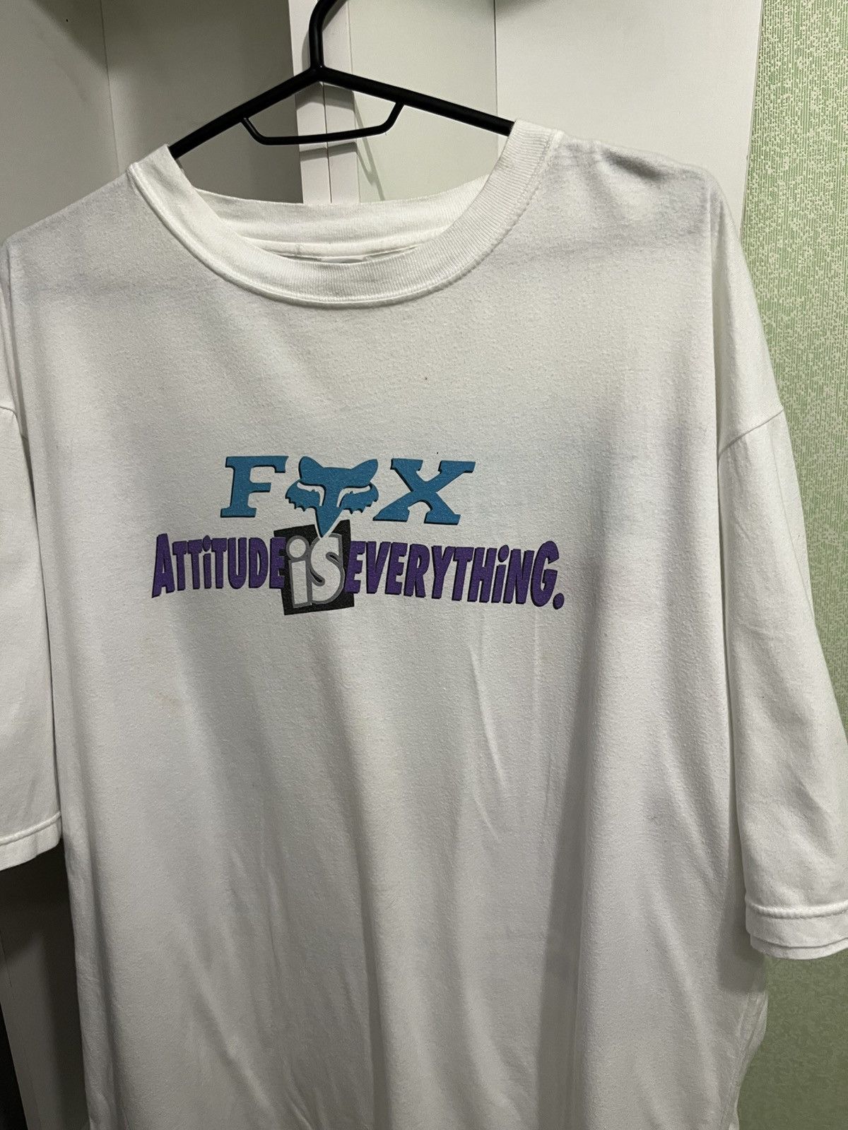 Other Vintage FOX Racing “Attitude is Everything” Double-Sided Size US L / EU 52-54 / 3 - 3 Thumbnail