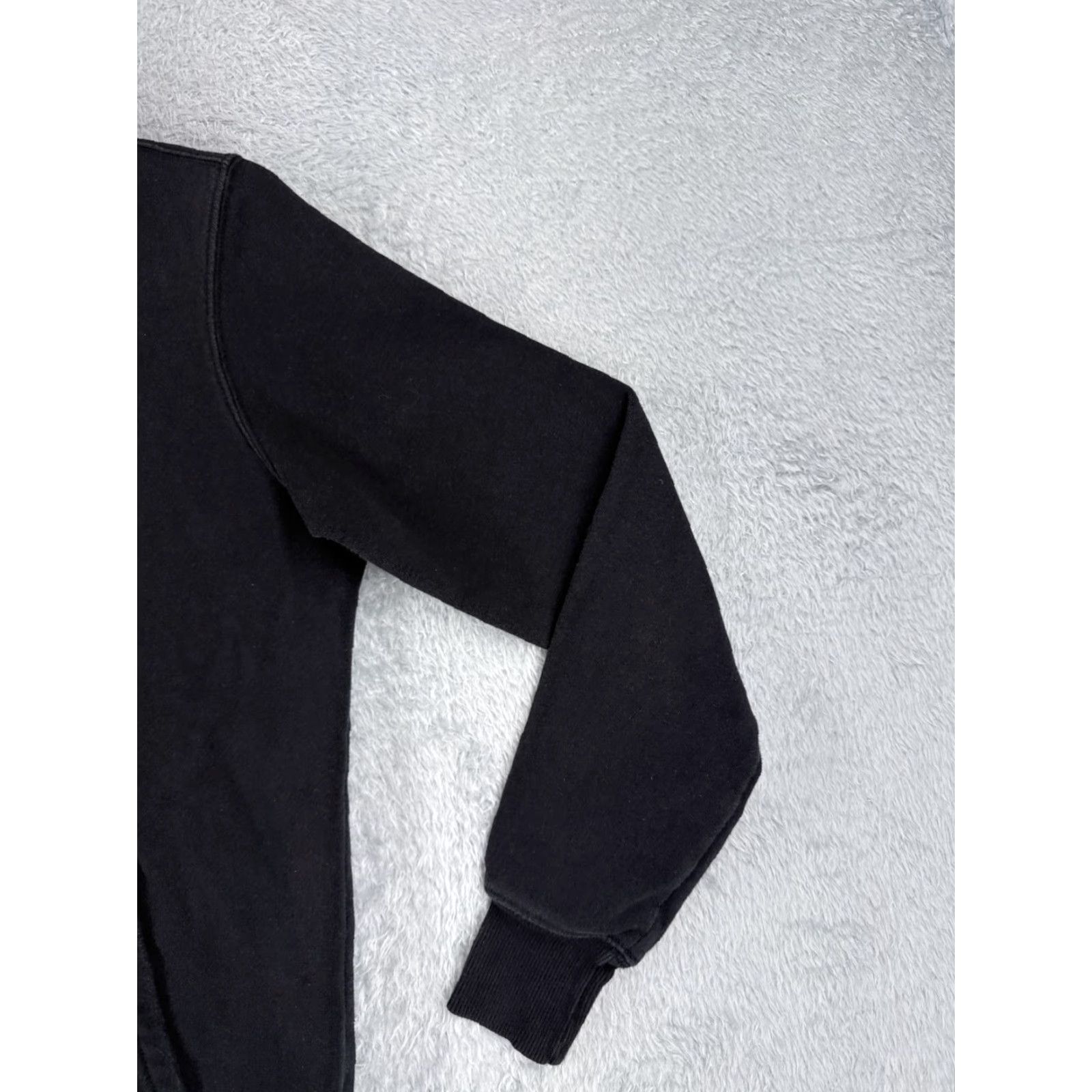 The North Face The North Face Hoodie Women Small Black Long Sleeve Pullover Cotton Blend Jersey Size S / US 4 / IT 40 - 2 Thumbnail