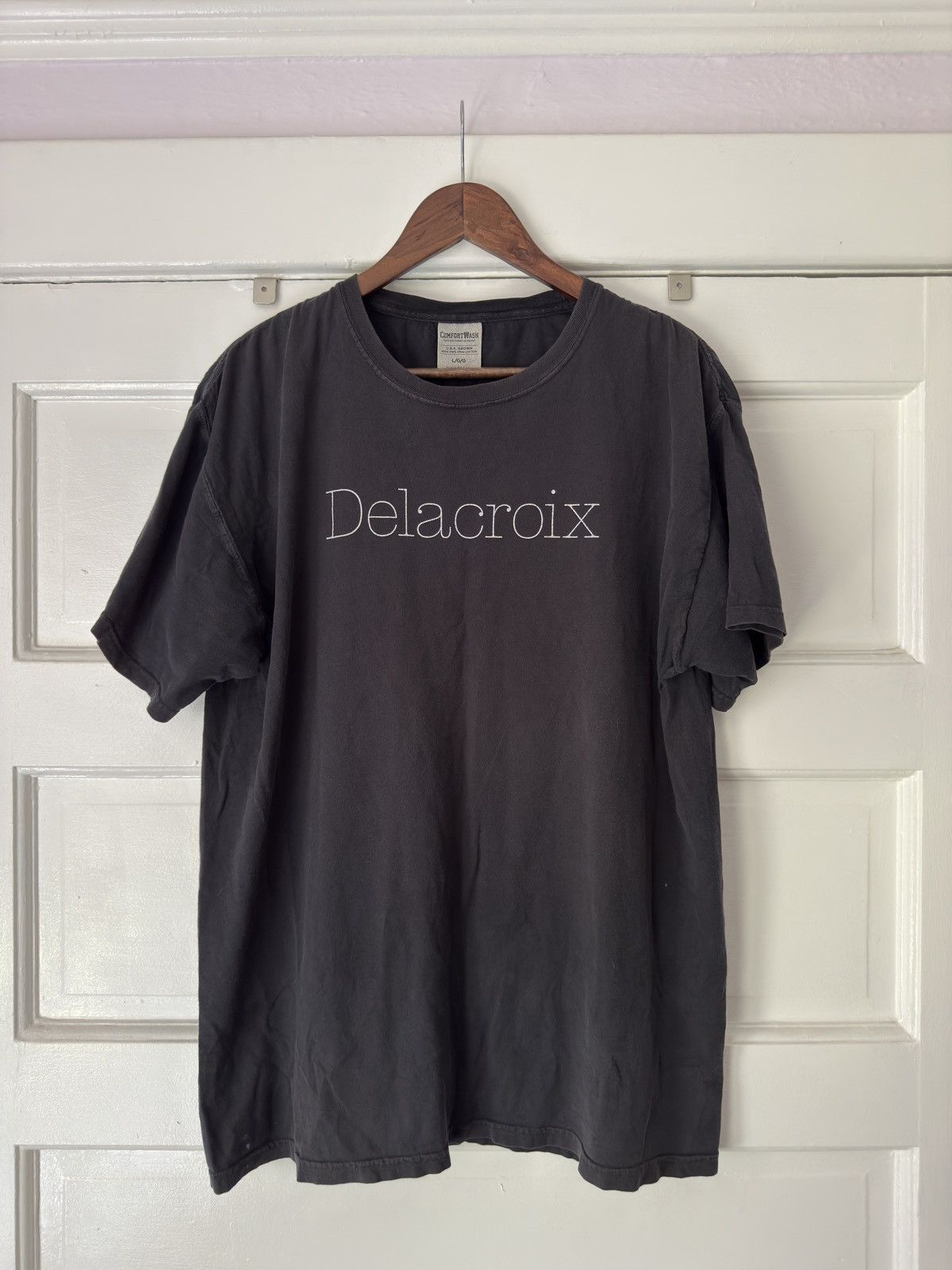 Vintage Sunfaded Delacroix Art Tee Size US L / EU 52-54 / 3 - 1 Thumbnail