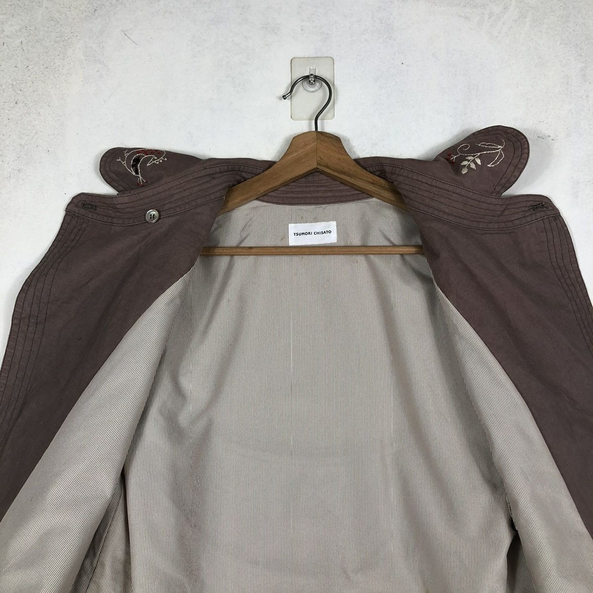 Issey Miyake 📌CROPPED BIKER JACKET DOUBLE LAYER TSUMORI CHISATO Size US M / EU 48-50 / 2 - 15 Thumbnail