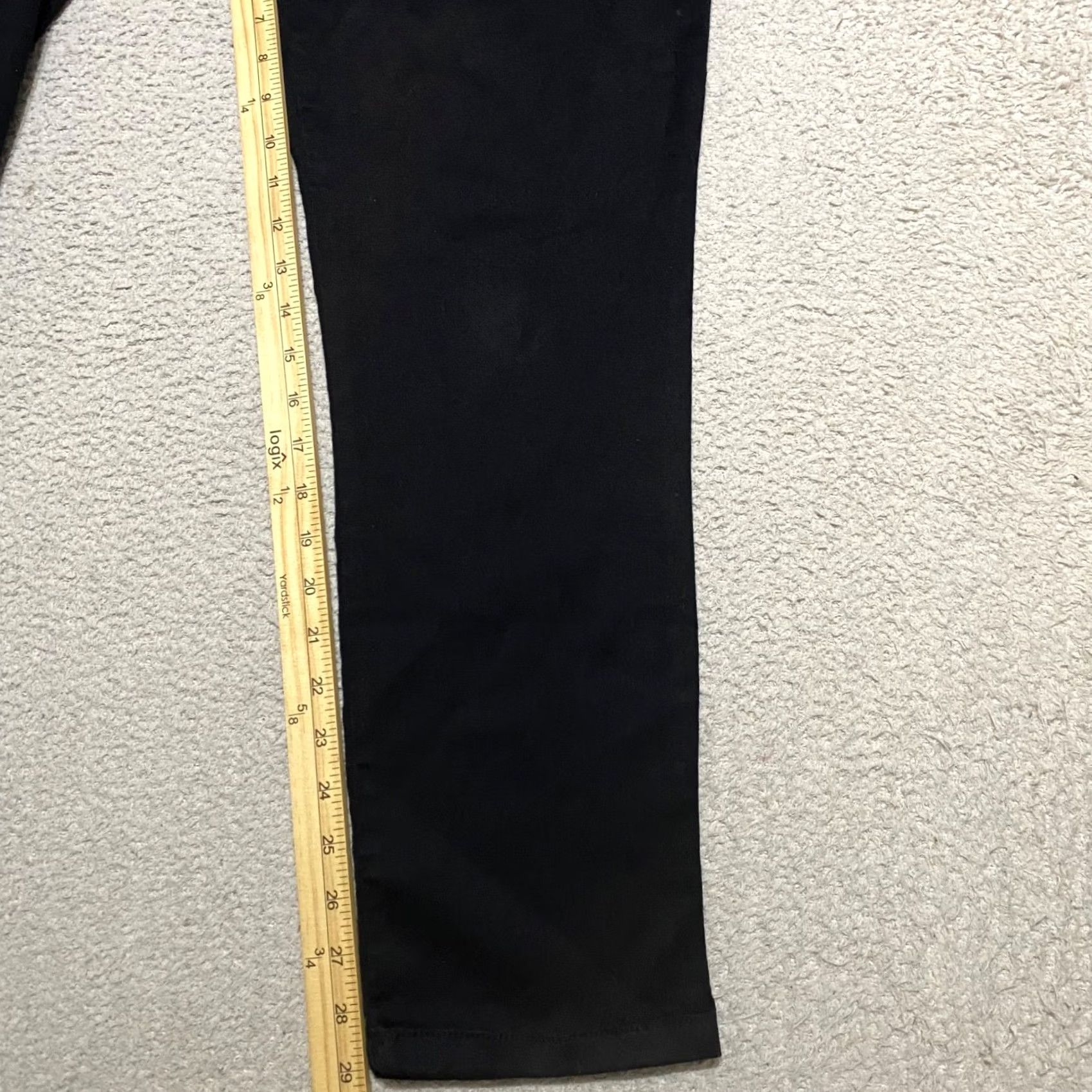 Torrid Torrid Jeans Skinny Dark Black Denim 14 Regular 5-Pocket Stretch XS? Size 36" / US 14 / IT 50 - 6 Thumbnail