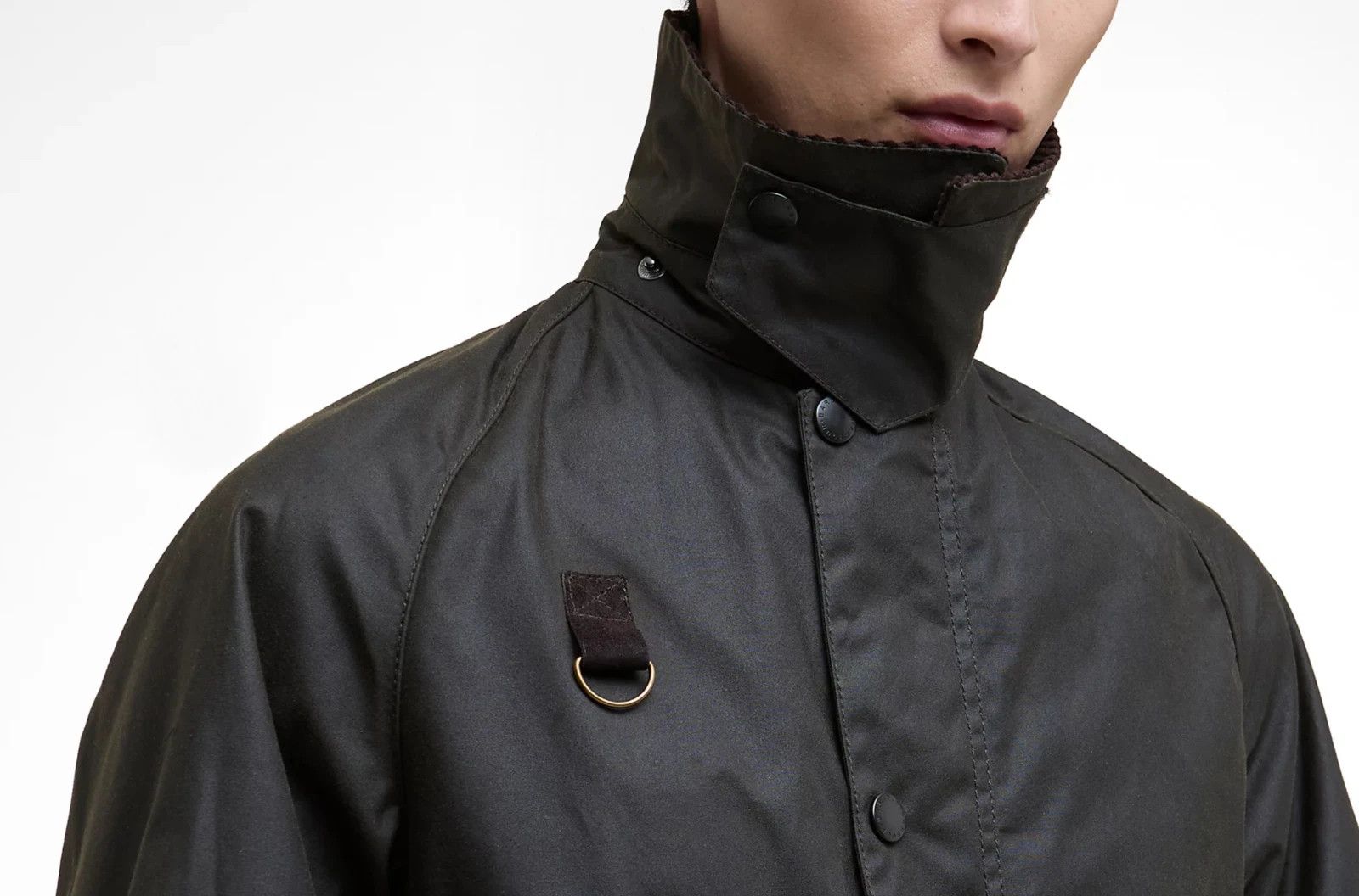 Barbour Barbour Spey Waxed Jacket MSRP$465 Size US L / EU 52-54 / 3 - 8 Thumbnail