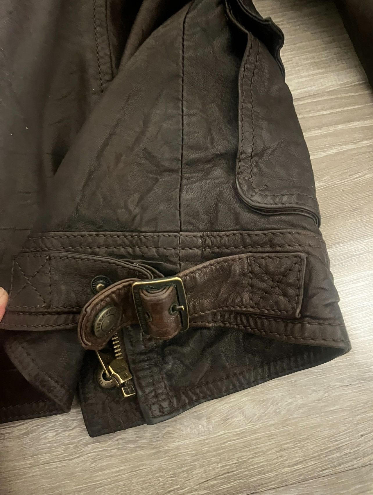 Abercrombie & Fitch Abercrombie & fitch vintage leather jacket Size M / US 6-8 / IT 42-44 - 5 Thumbnail