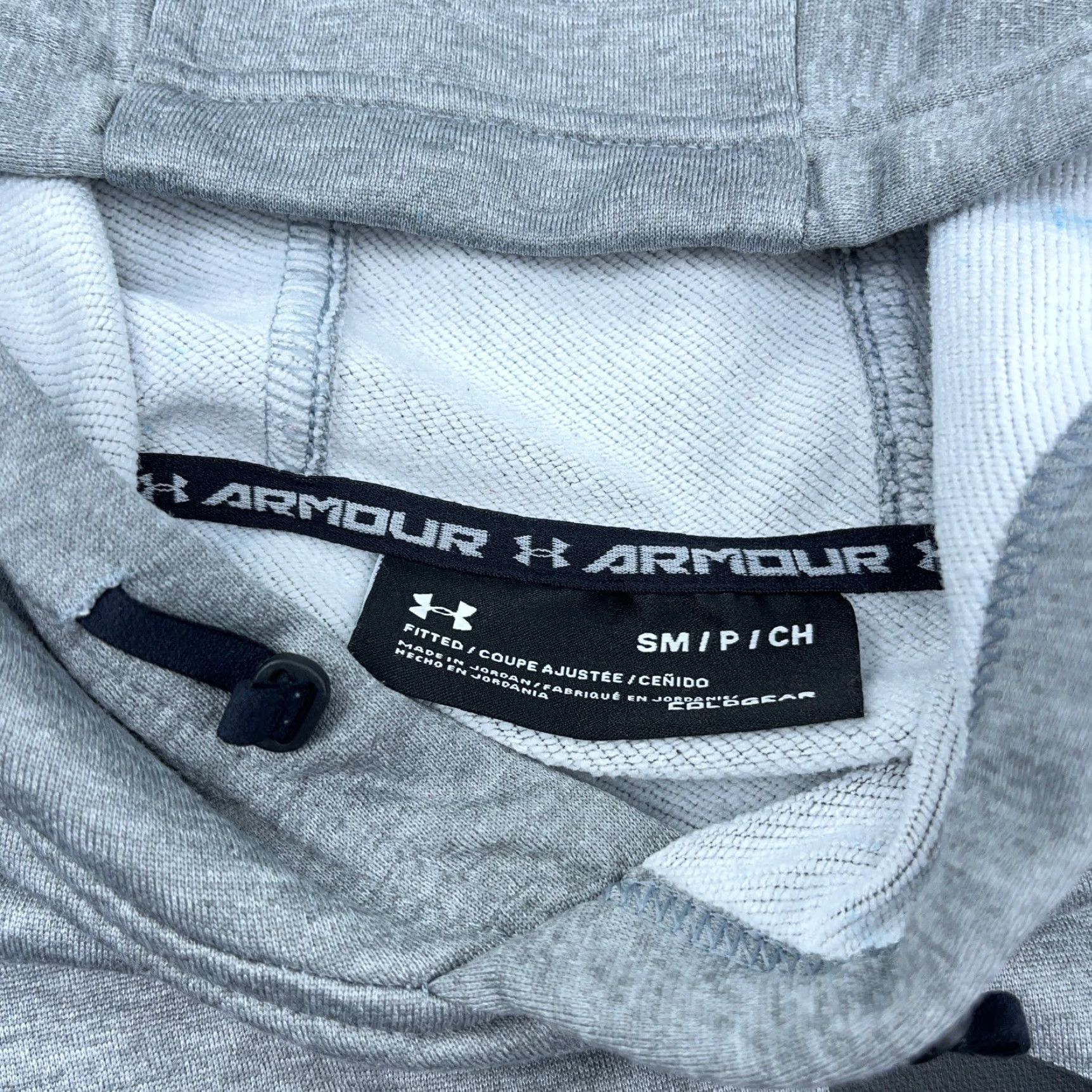 Under Armour Under Armour Hoodie Men Small Gray Fitted Sweatshirt Pullover Regular Logo All Seasons Pockethoodie 90s? Size US S / EU 44-46 / 1 - 4 Thumbnail