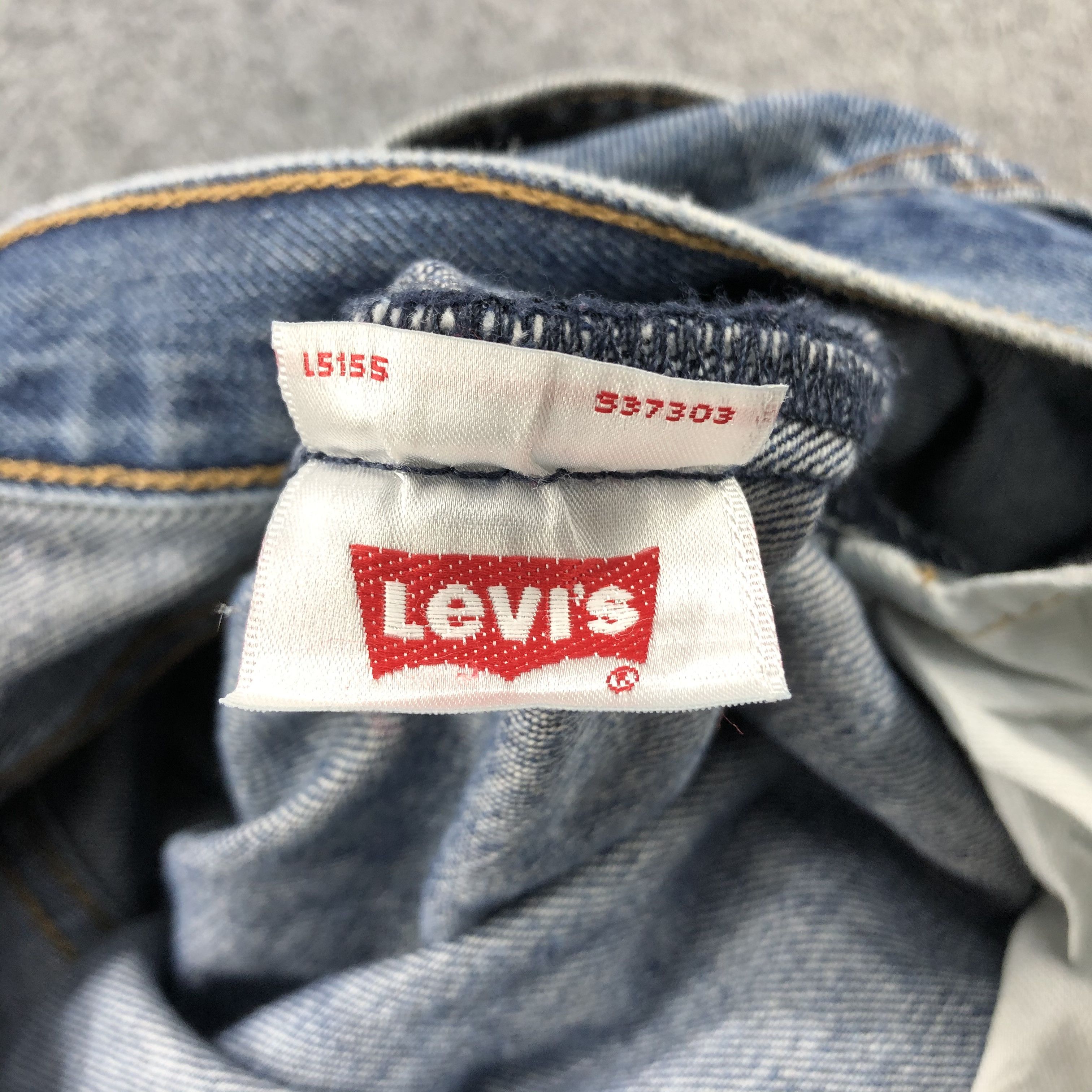 Levi's × Vintage Vintage Blue Wash Levis 501 Jeans-JM1803 Size US 39 - 3 Thumbnail