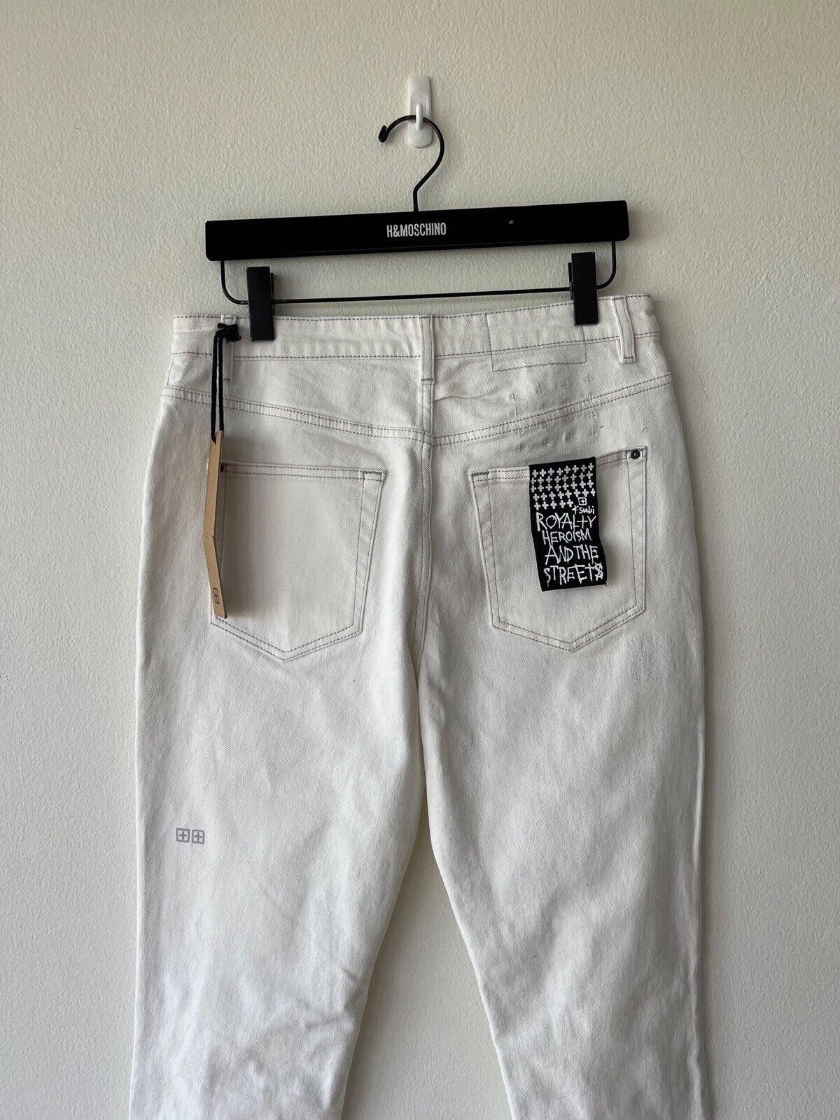 Ksubi new Ksubi mens denim jean slim small medium white ivory 32 Size US 32 / EU 48 - 6 Thumbnail