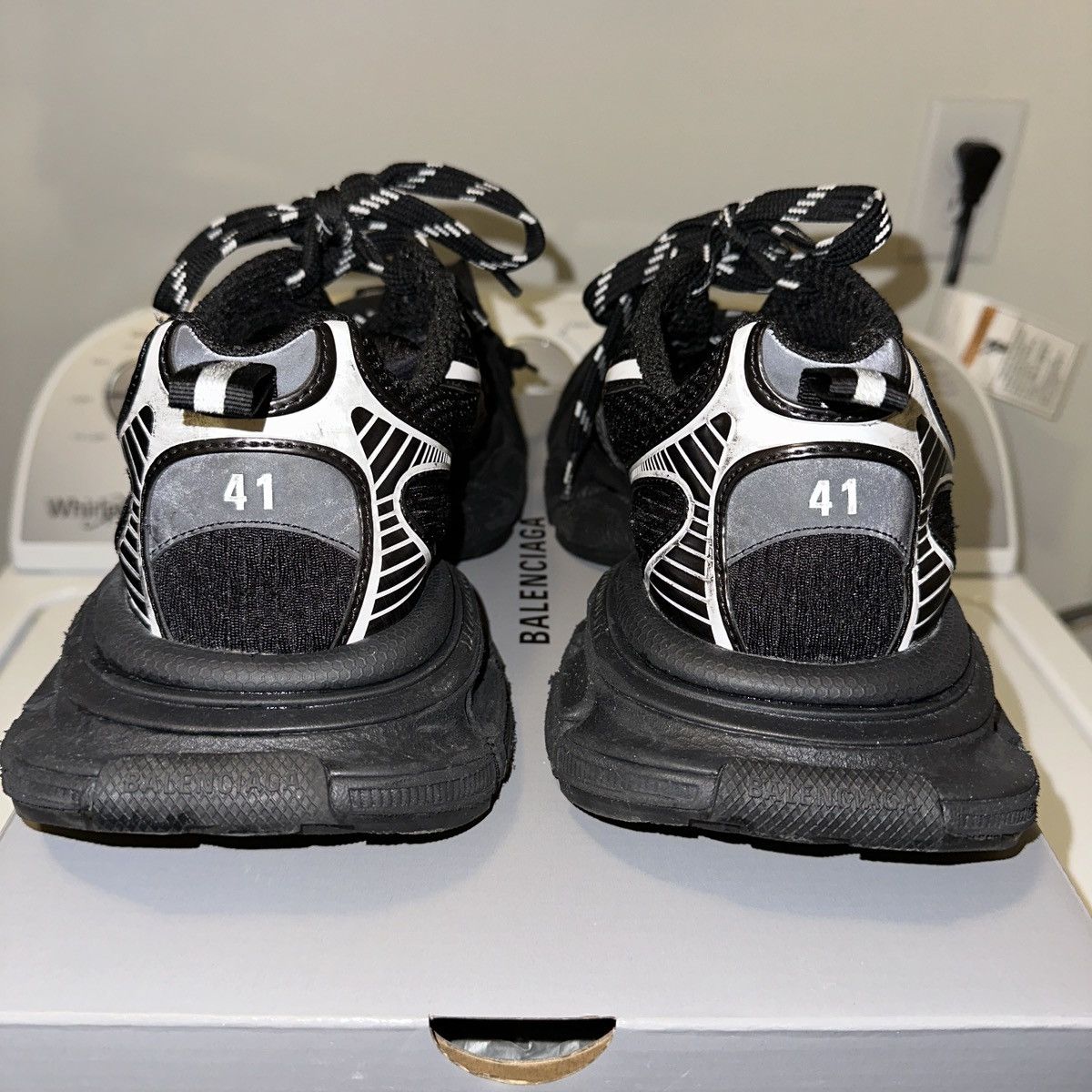 Balenciaga 3XL BLACK Size US 8 / EU 41 - 5 Thumbnail