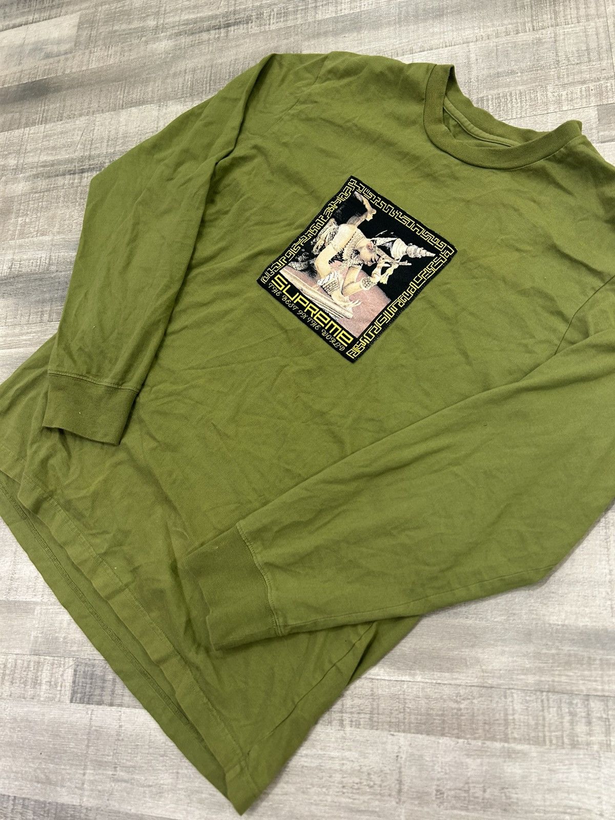 Supreme Supreme Best In The World Long Sleeve Tee Size US L / EU 52-54 / 3 - 3 Thumbnail