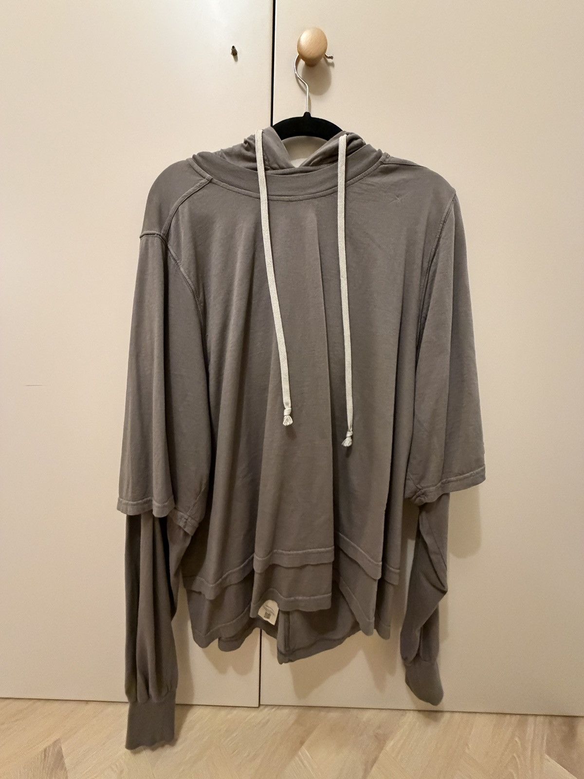 Rick Owens Drkshdw Rick Owens Drkshdw Hustler Hoodie Size US S / EU 44-46 / 1 - 1 Thumbnail