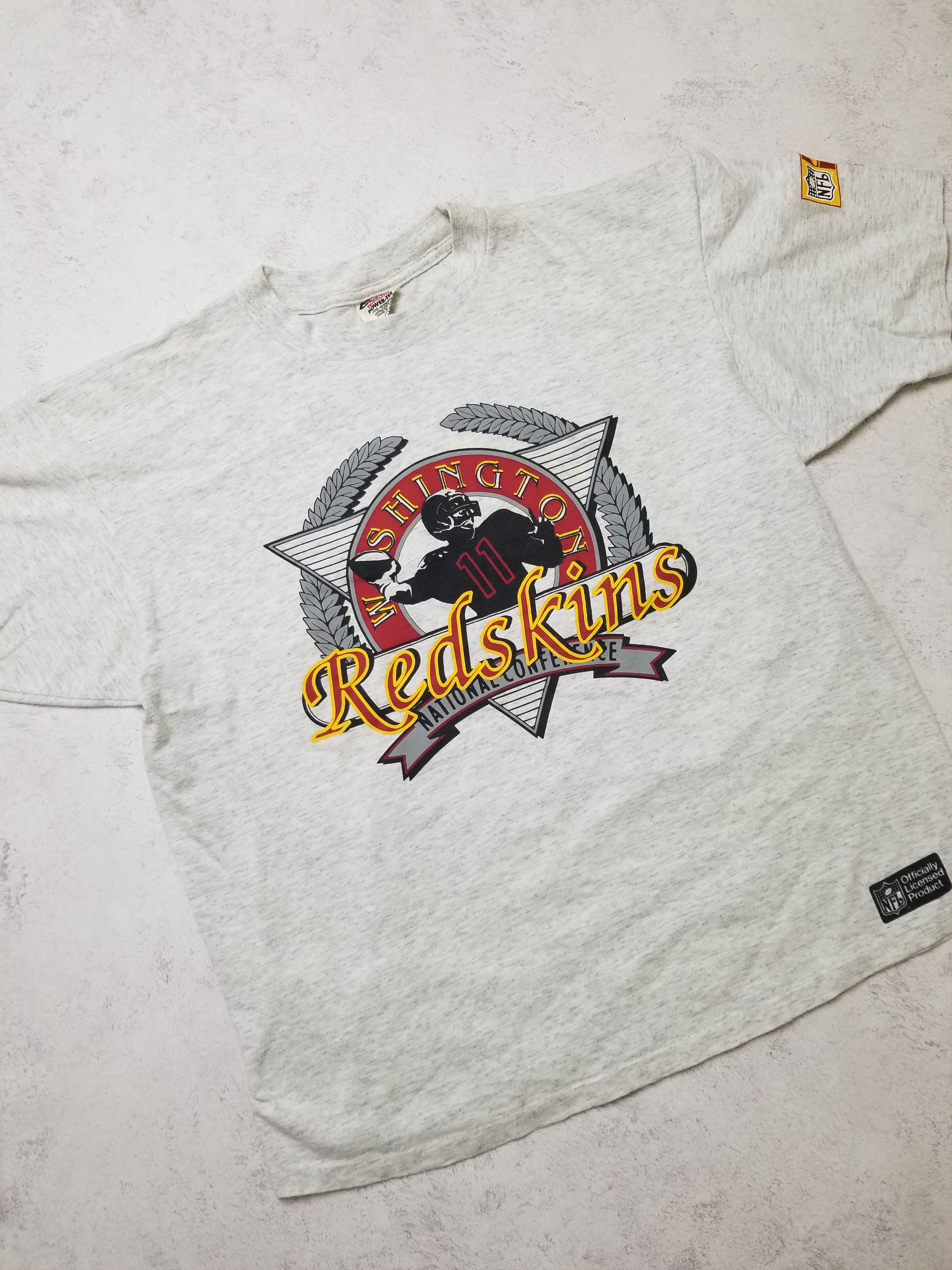 Other Vtg Campri Teamline Power-Tee Washington Redskins T-Shirt Size US L / EU 52-54 / 3 - 5 Thumbnail