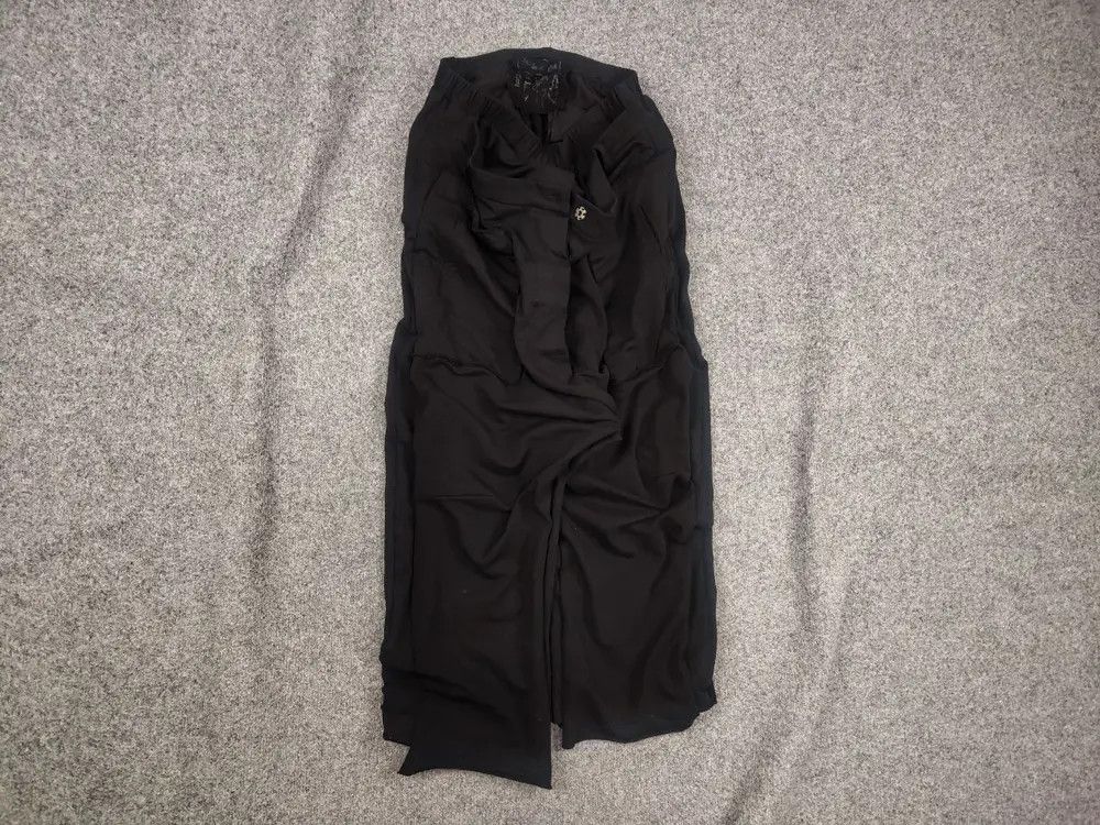 Barbara Speer Design Avant Garde Harem Black double Pants