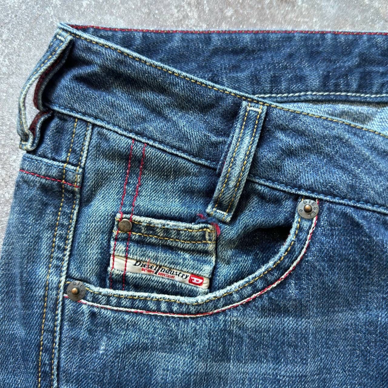 Diesel × Vintage Diesel Vintage Washed Flared Bootcut Jeans 00’s y2k retro Size 28" / US 6 / IT 42 - 4 Thumbnail