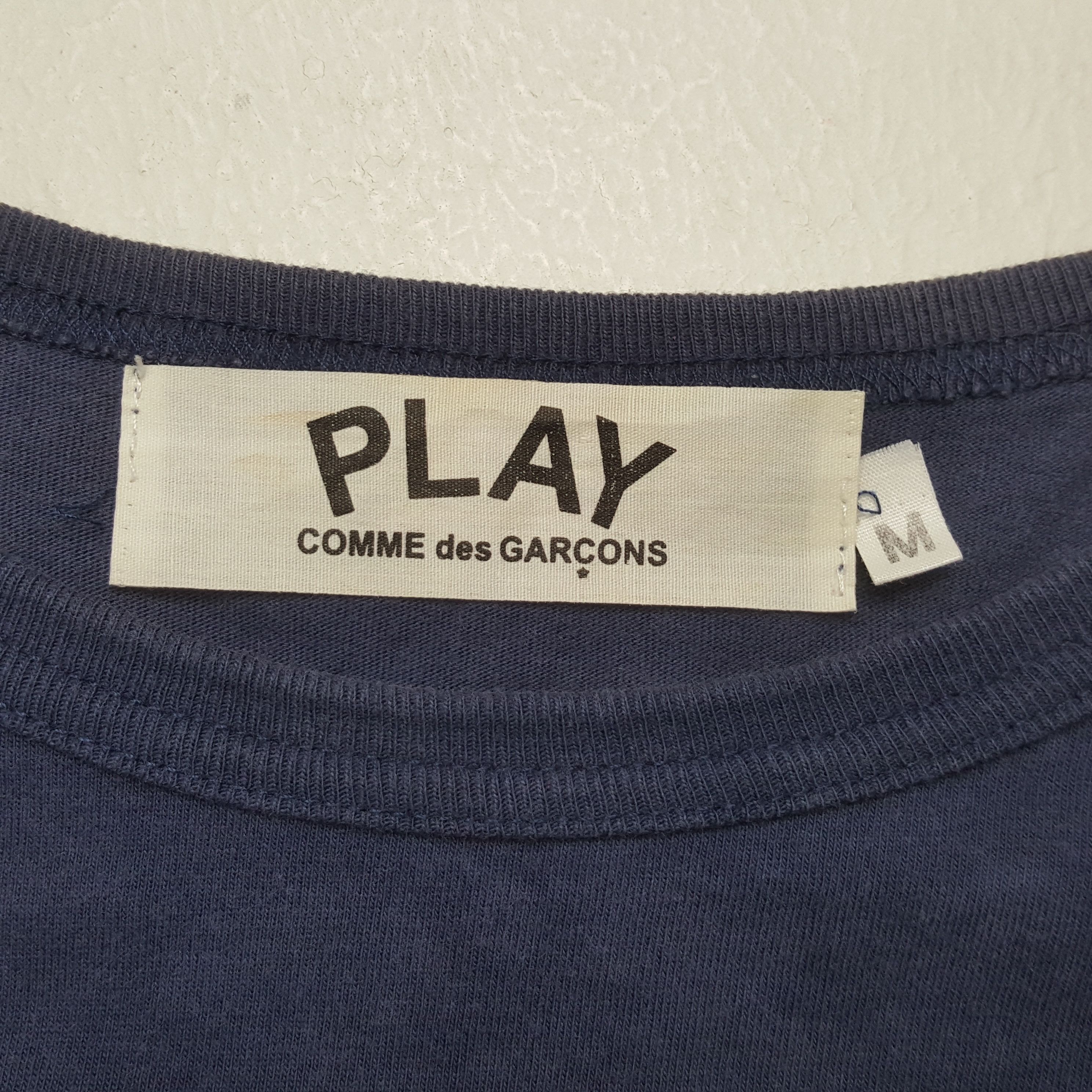 Comme des Garcons Comme Des Garcons Play Spellout Design Tshirt RR13 Size US M / EU 48-50 / 2 - 4 Thumbnail