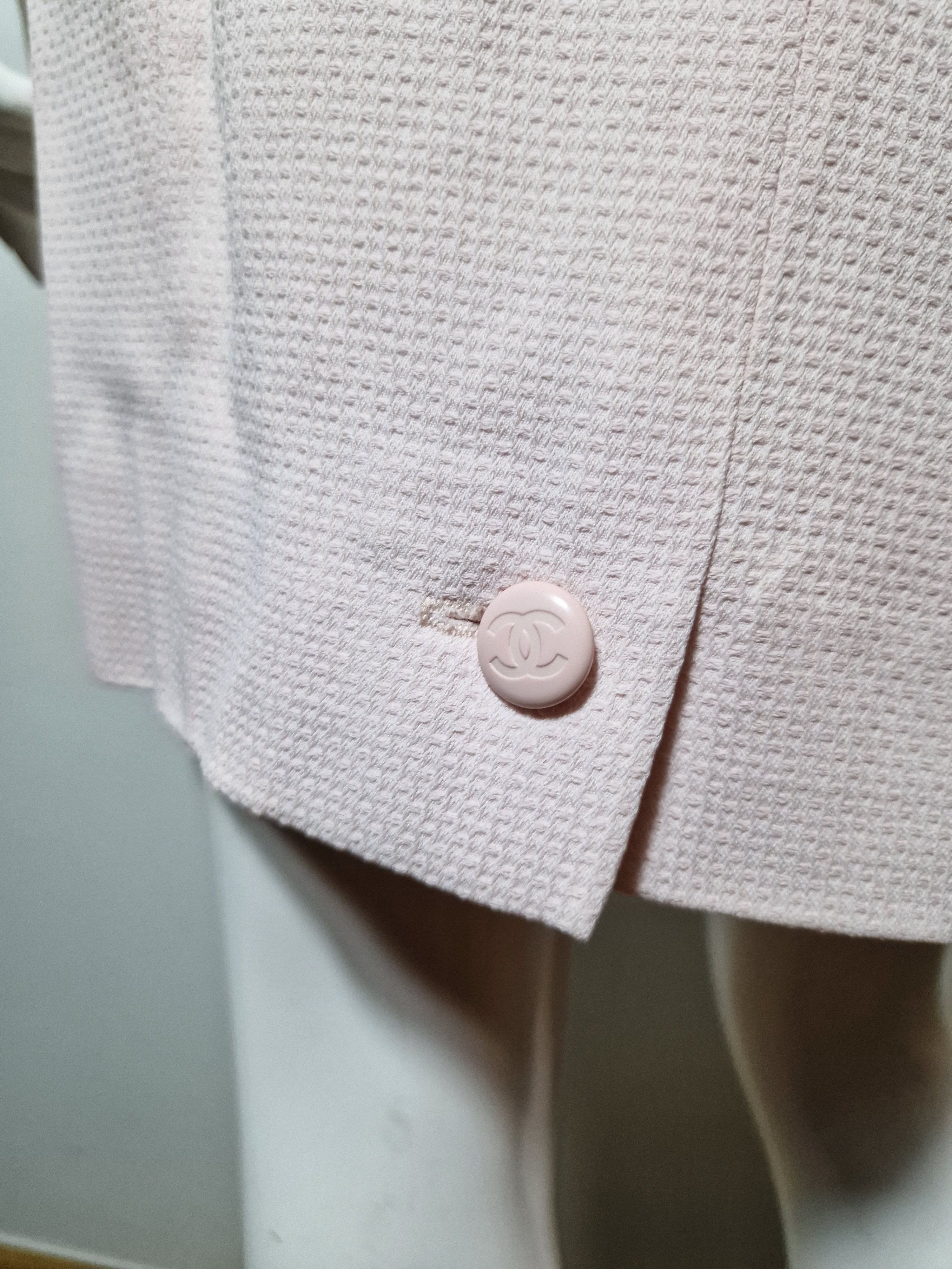 Chanel CHANEL BY KARL LAGERFELD pink mini skirt Size 26" / US 2 / IT 38 - 7 Thumbnail