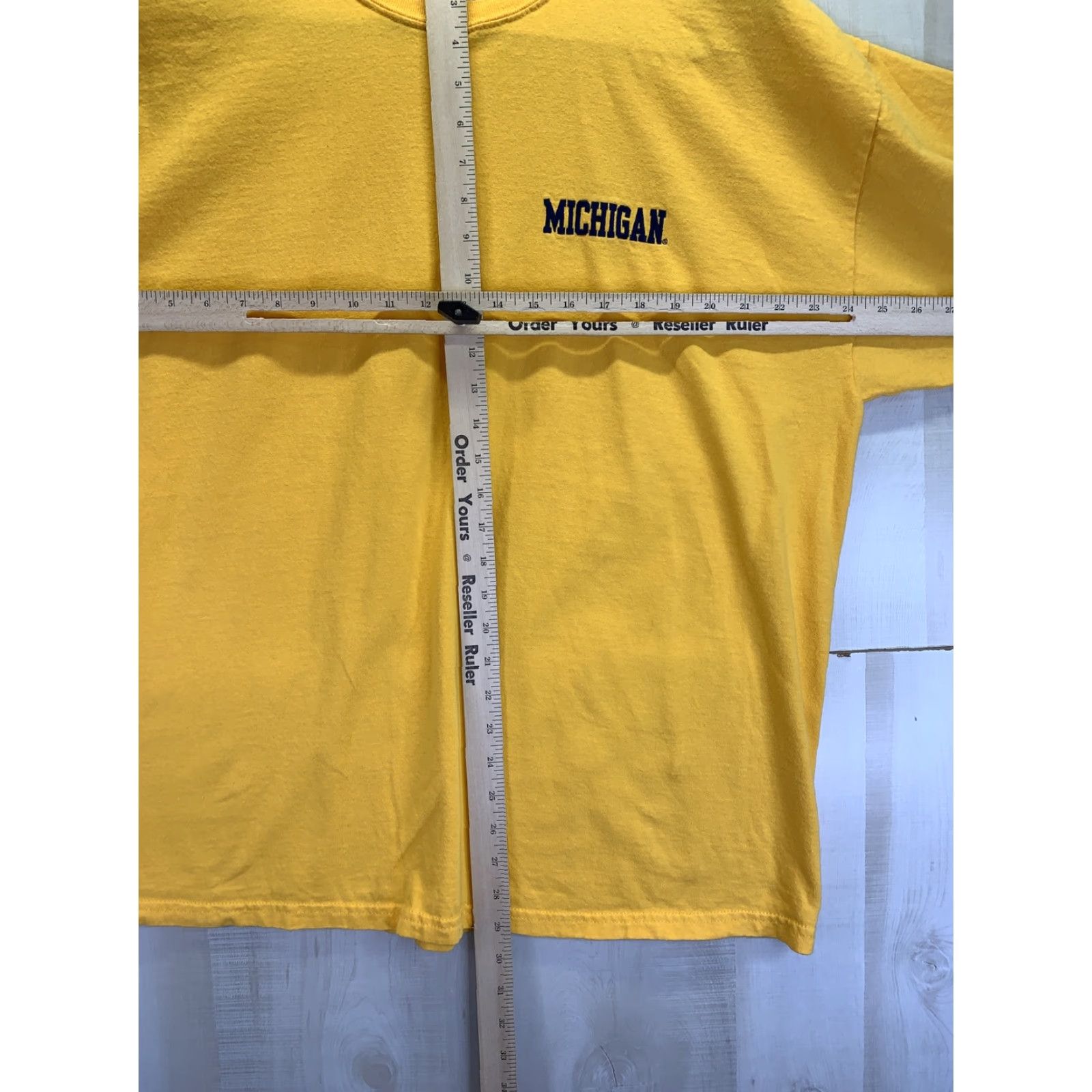 Vintage VINTAGE Steve & Barry’s Michigan Embroidered Yellow Mens T Shirt 2XL-9129 Size US XXL / EU 58 / 5 - 3 Thumbnail