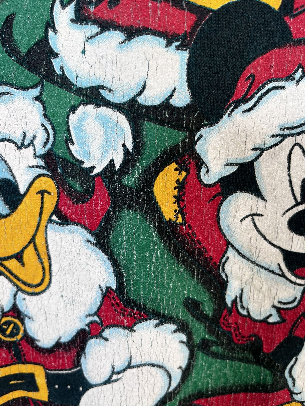 Disney Vintage Disney Character Christmas Sweatshirt Size US XL / EU 56 / 4 - 4 Thumbnail