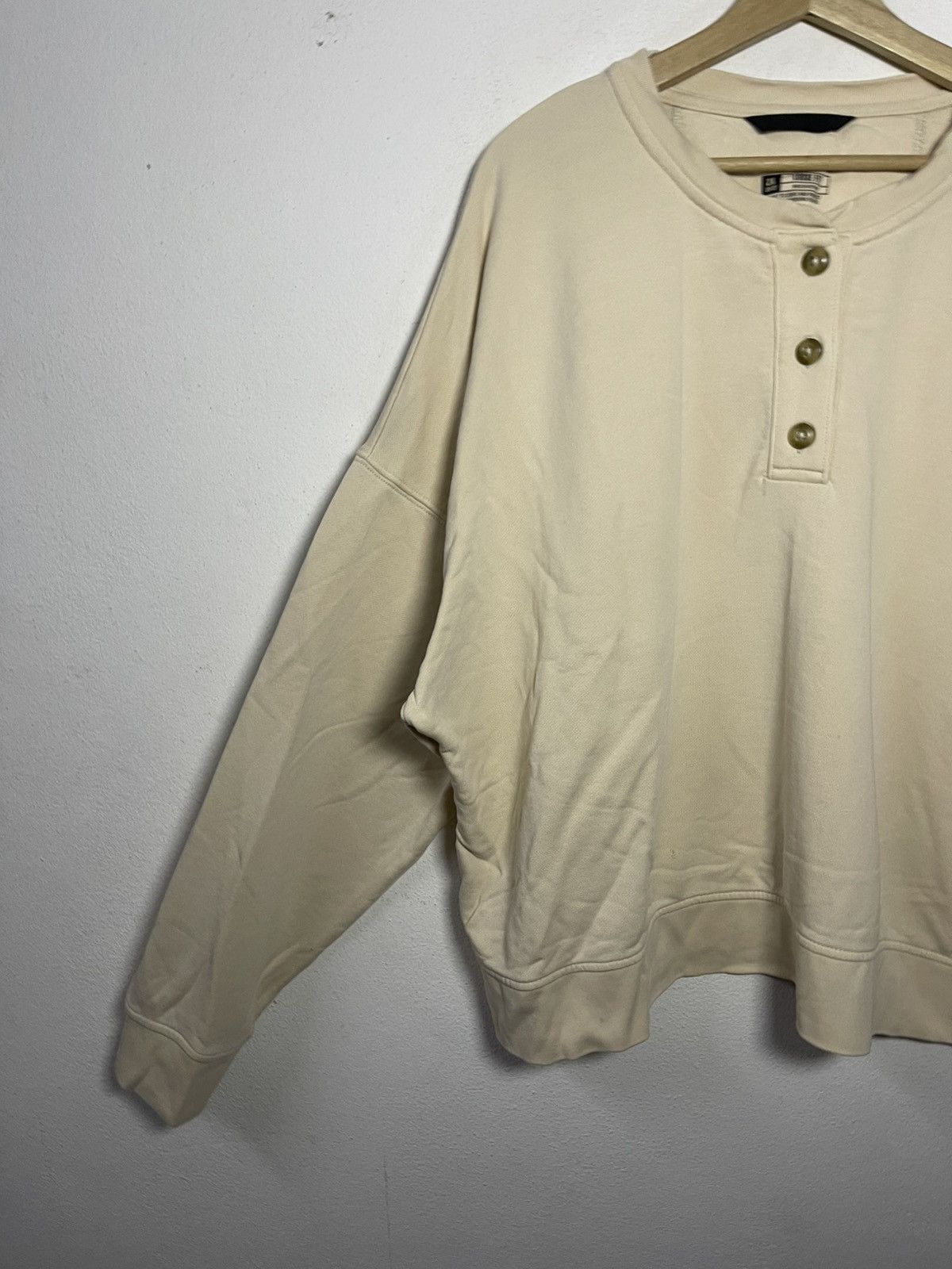 Carhartt Carhartt Loose Fit Midweight French Terry Henley Sweatshirt Size XXL / US 16-18 / IT 52-54 - 4 Thumbnail