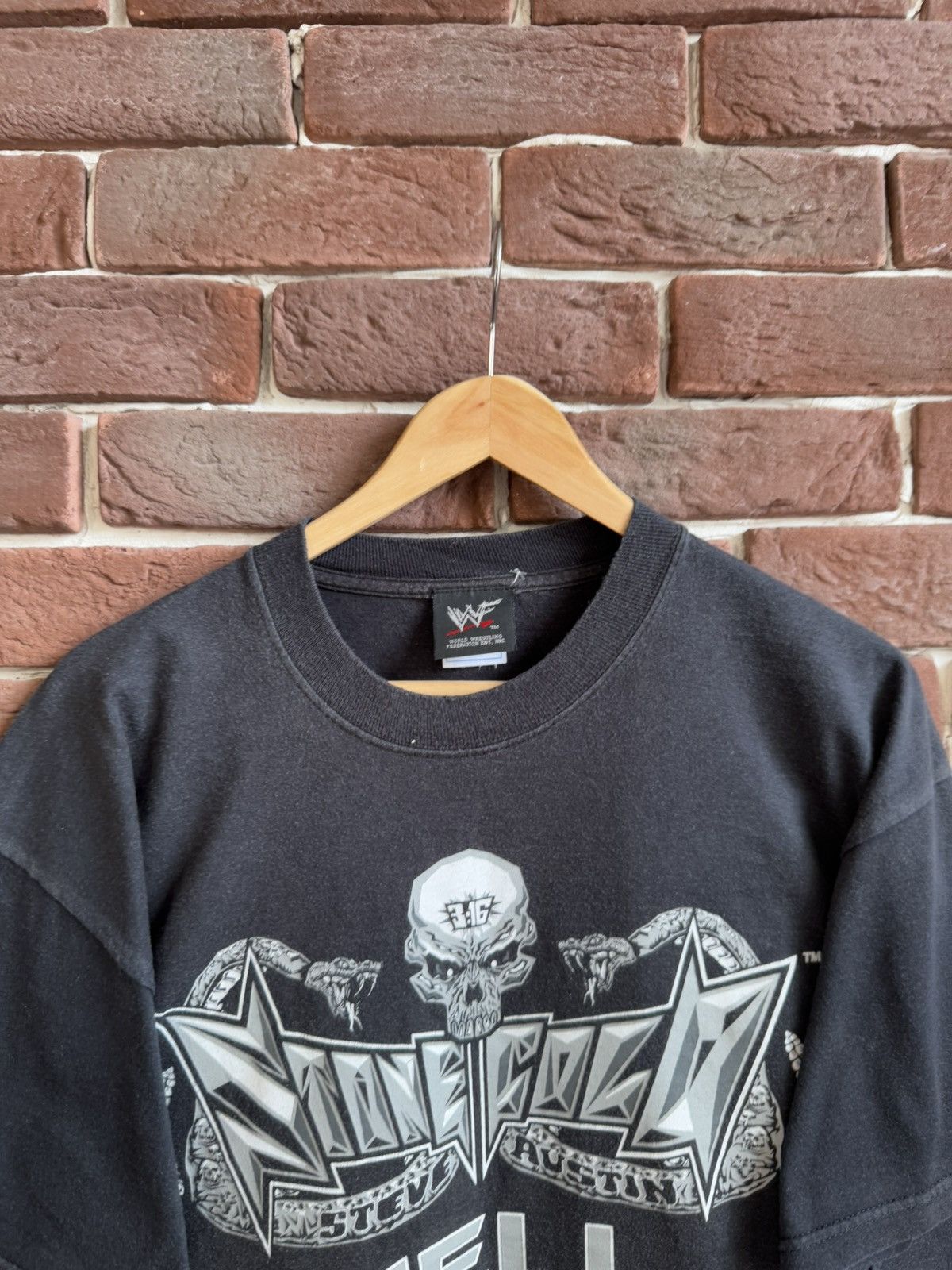 Rap Tees Vintage 2000 WWF Stone Cold Steve Austin Hell Yeah Tshirt L Size US L / EU 52-54 / 3 - 2 Thumbnail