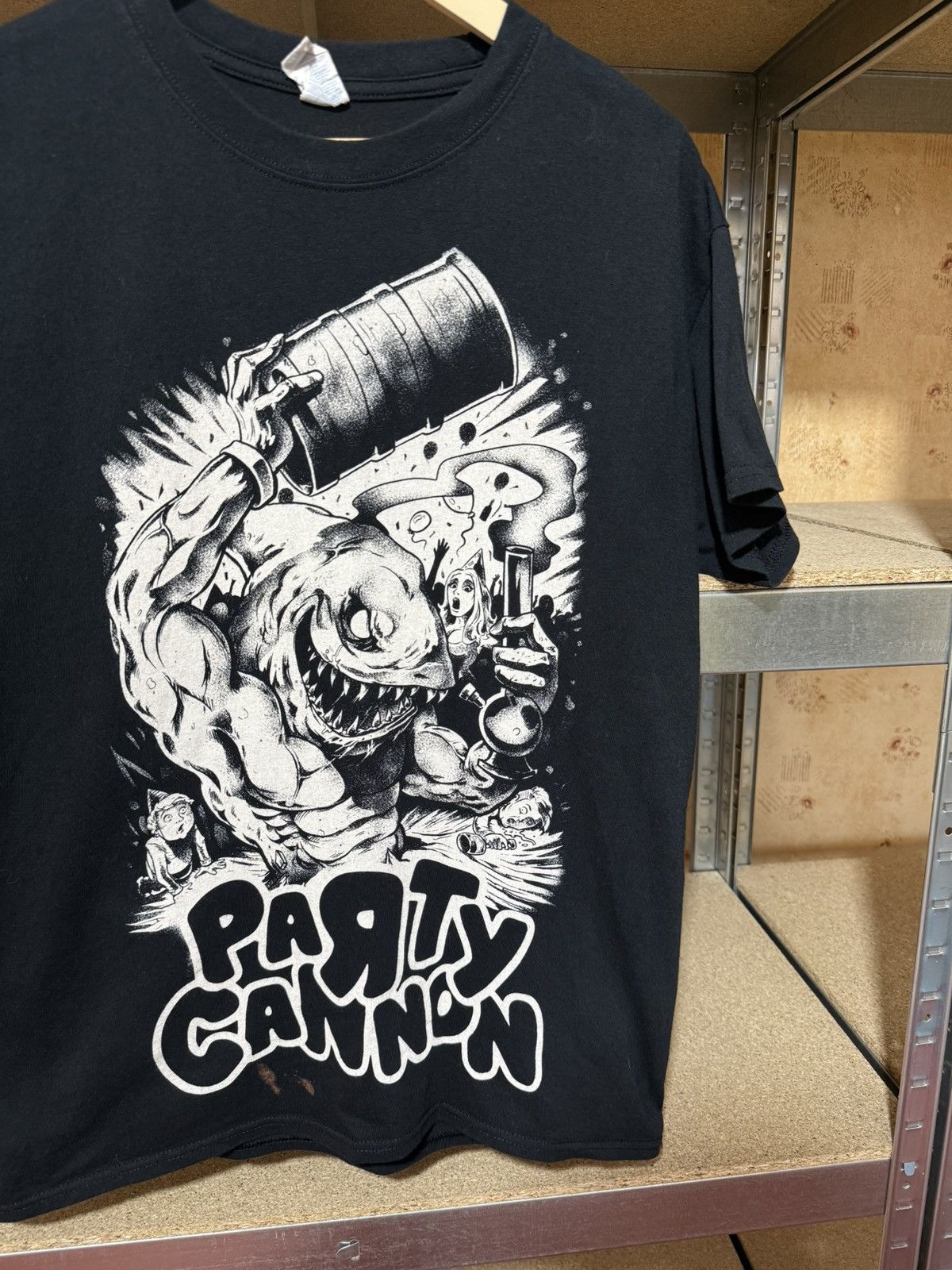 Band Tees × Vintage Vintage 2000’s Party Cannon Defense Party Slam Rock T-Shirt Size US M / EU 48-50 / 2 - 3 Thumbnail
