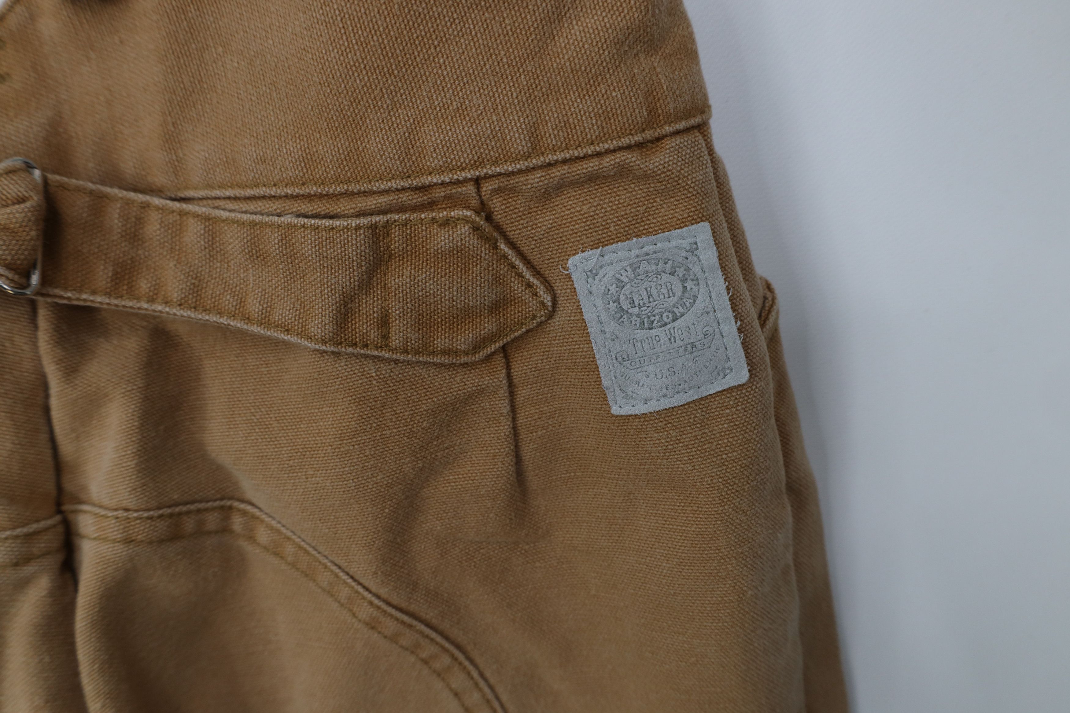 Vintage Vintage 90s Rockabilly Buckle Back Pants Button Fly USA Size 34" / US 12 / IT 48 - 13 Thumbnail
