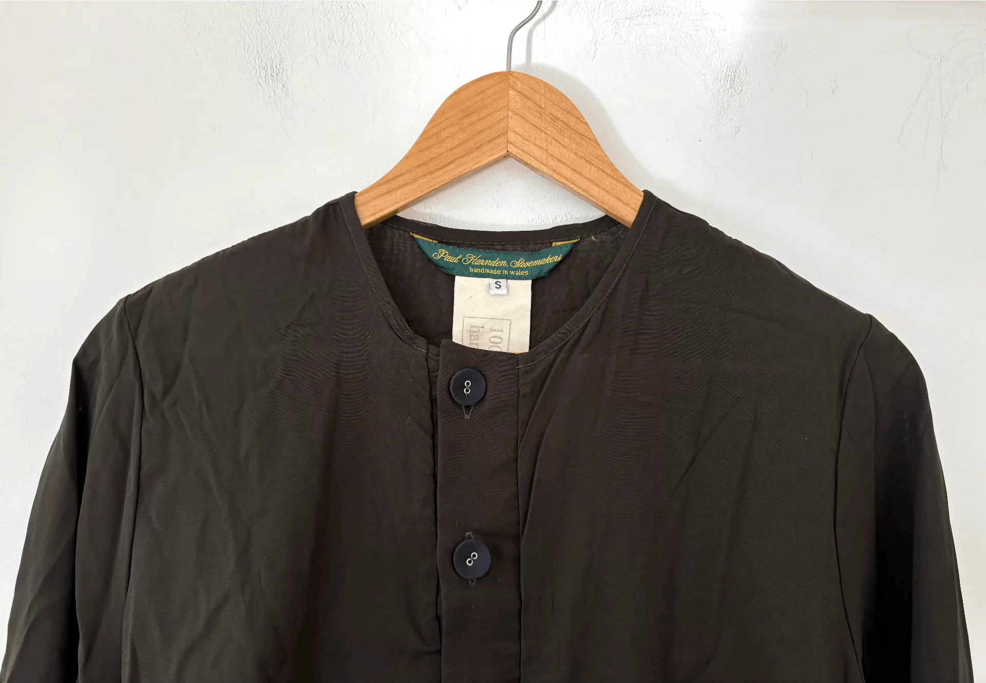 Paul Harnden Shoemakers Paul Harnden 25SS Silk Collarless Shirt Ｑ21 Size US S / EU 44-46 / 1 - 8 Thumbnail
