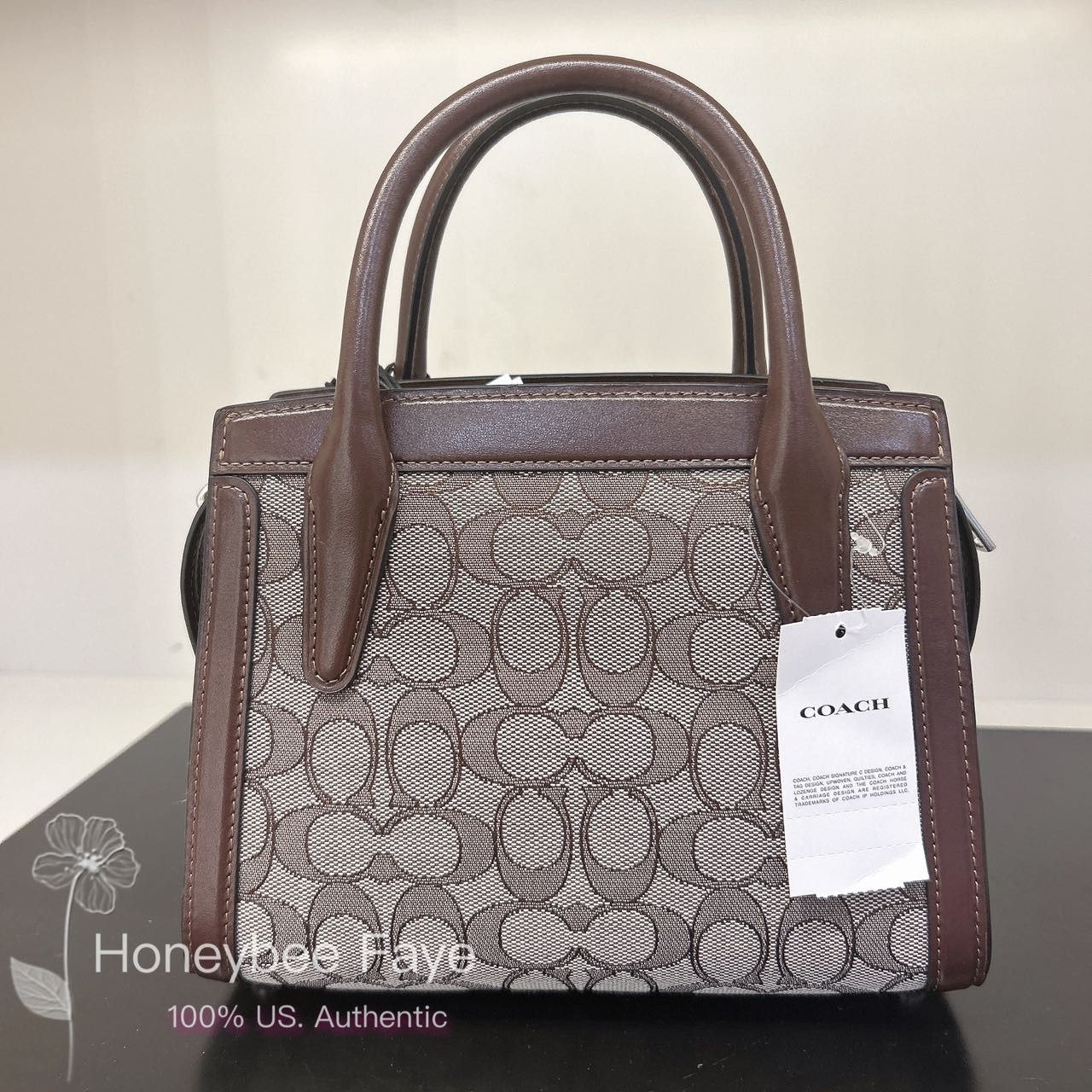Coach Andrea Carryall Bag In Signature Jacquard CT766 Size ONE SIZE - 2 Thumbnail
