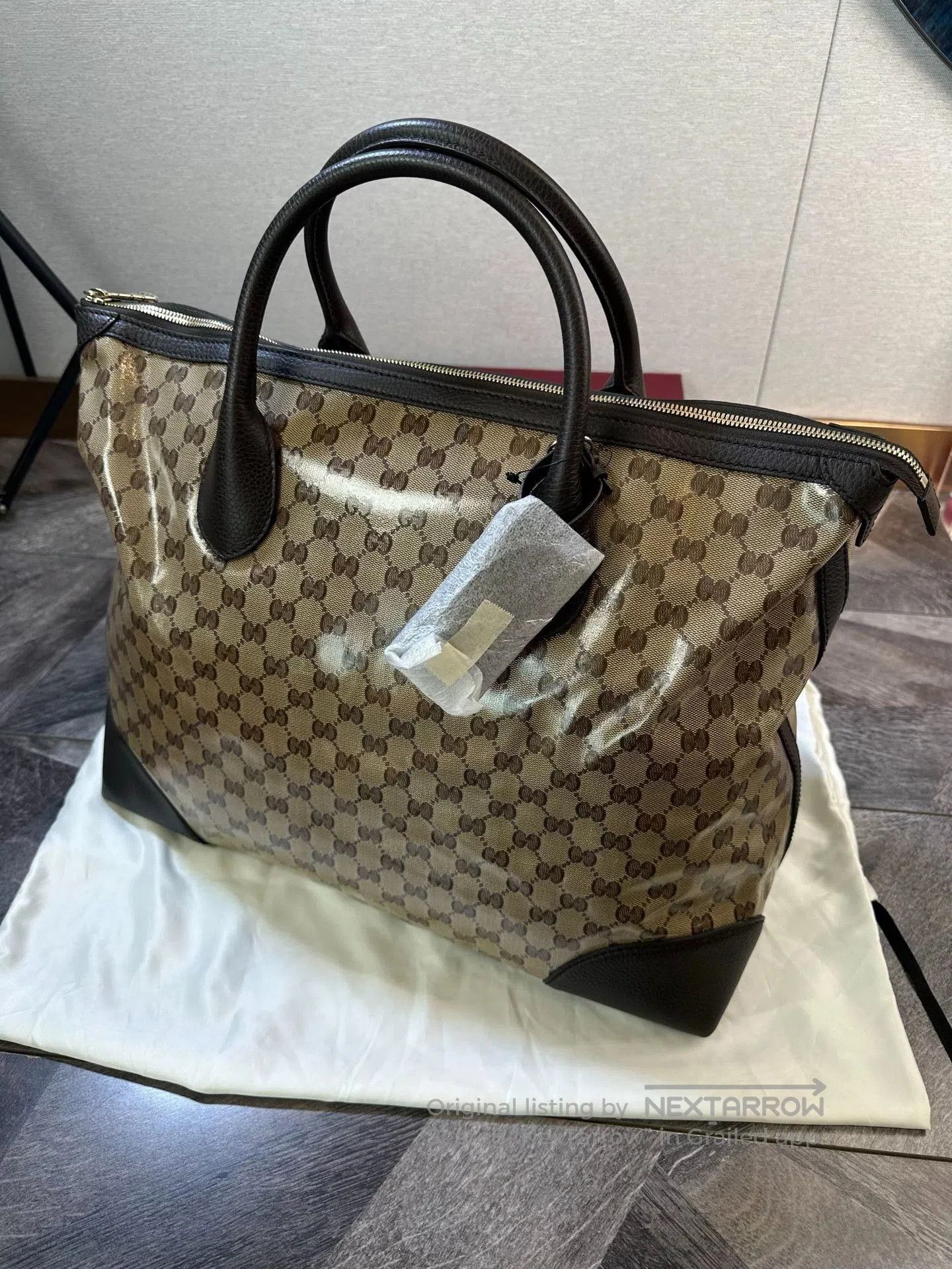 Gucci Gucci GG Crystal Leather Travel Bag. Size ONE SIZE - 2 Thumbnail