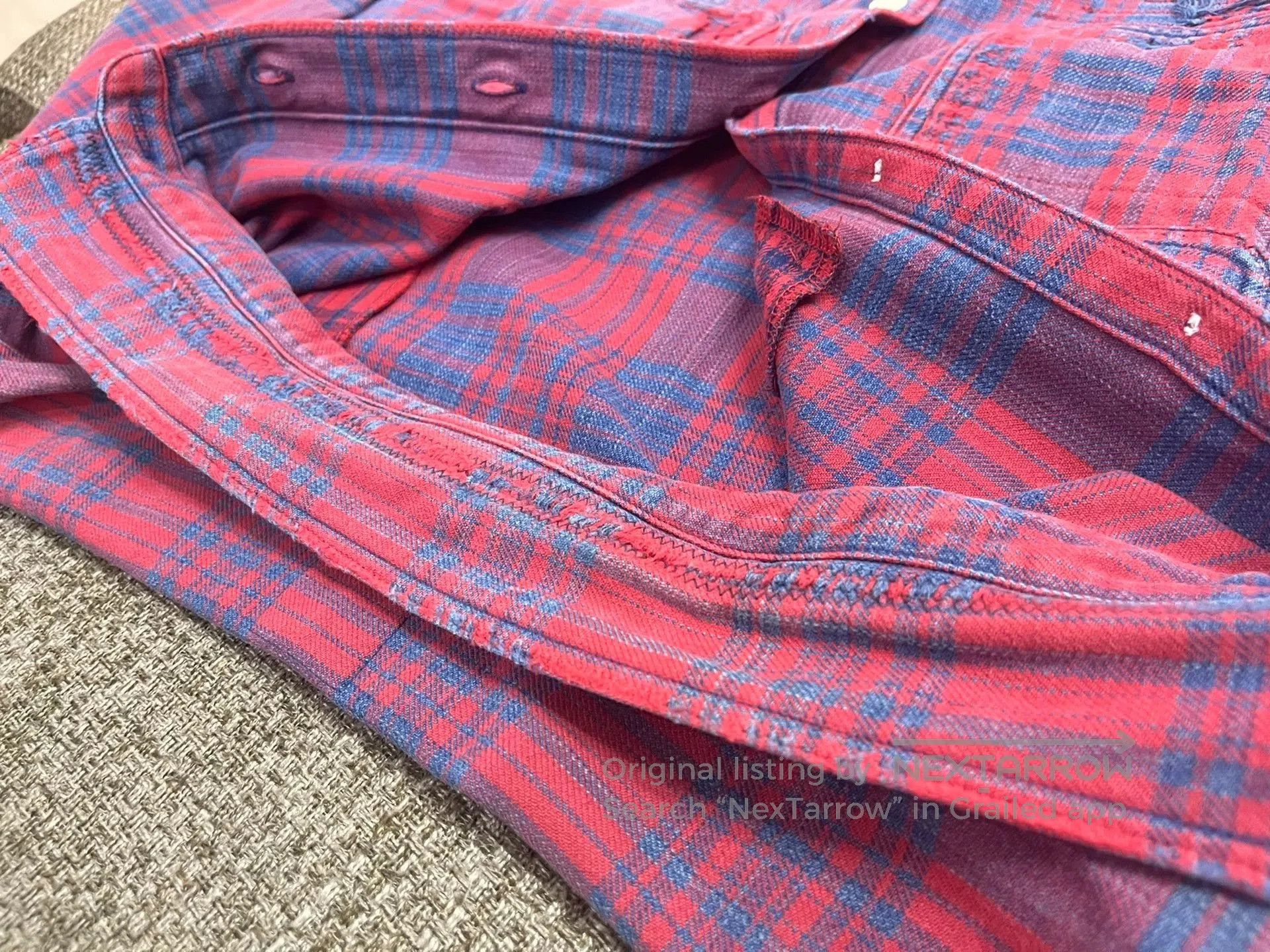 Visvim VISVIM Lumber Check Crash Shirt. Size US S / EU 44-46 / 1 - 7 Thumbnail