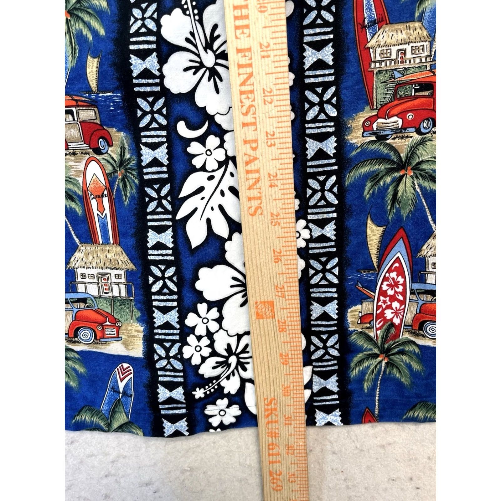 Vintage VINTAGE RJC Shirt Mens 2XL Adult Hawaiian Surfboards Truck Blue Made USA Shirt Size US XXL / EU 58 / 5 - 4 Thumbnail